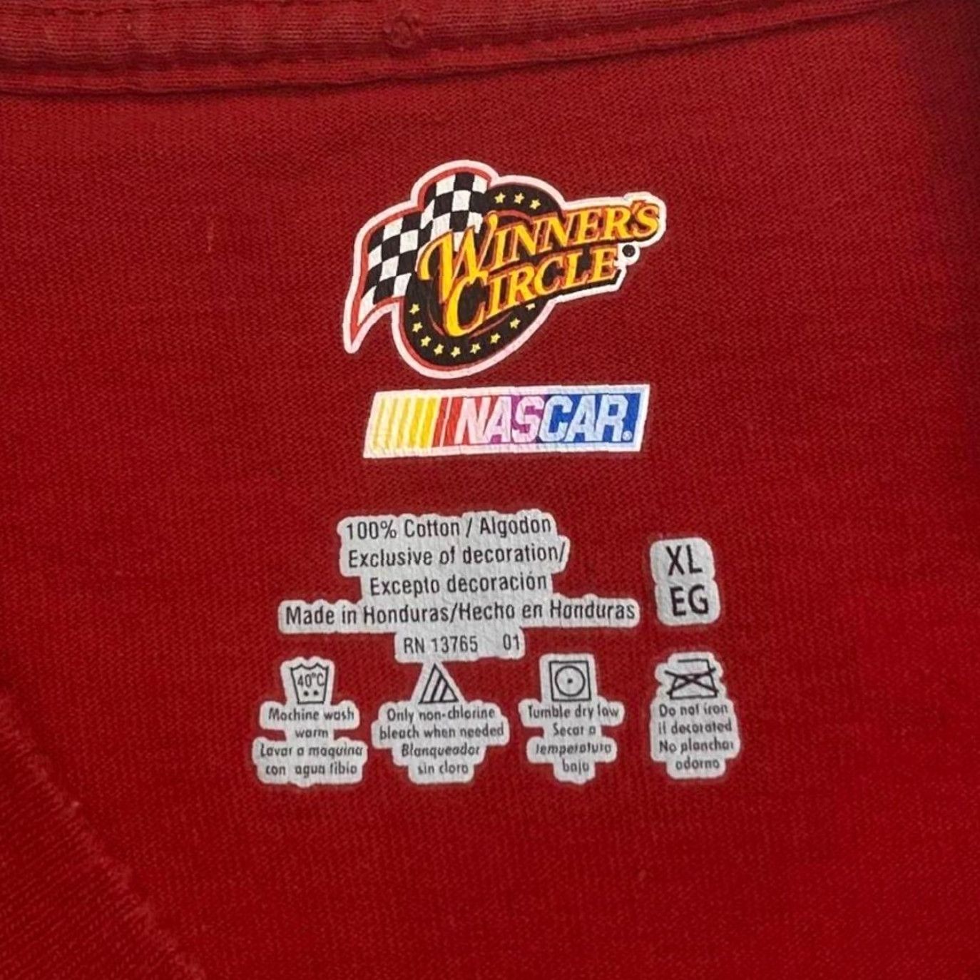 NASCAR Nascar Budweiser “Kasey Kahne” Motorsports Graphic Red T-Shirt XL Large Men Size US L / EU 52-54 / 3 - 3 Thumbnail