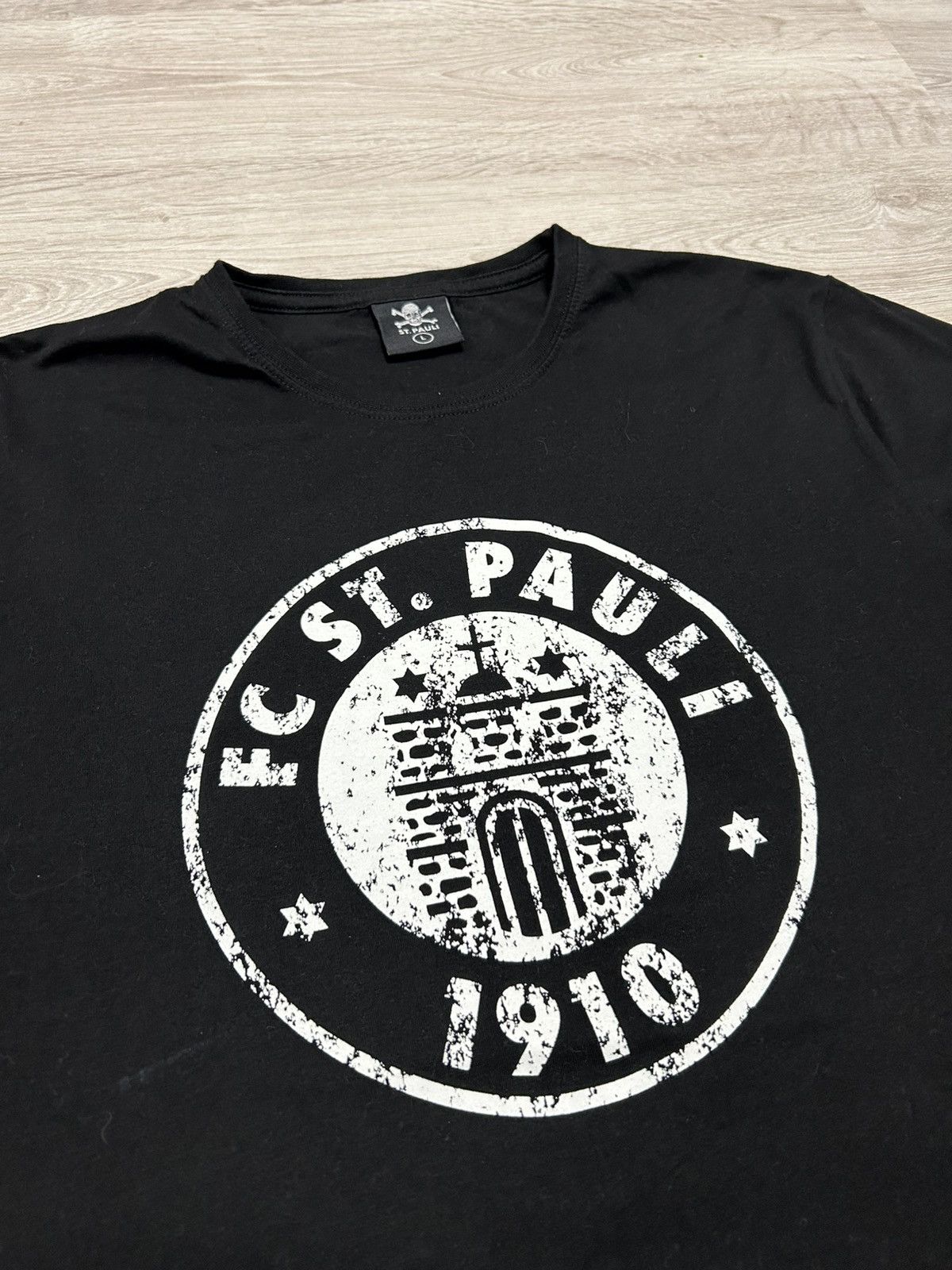 Other T-Shirt FC ST.Pauli 1910 big logo black style Size US L / EU 52-54 / 3 - 3 Thumbnail