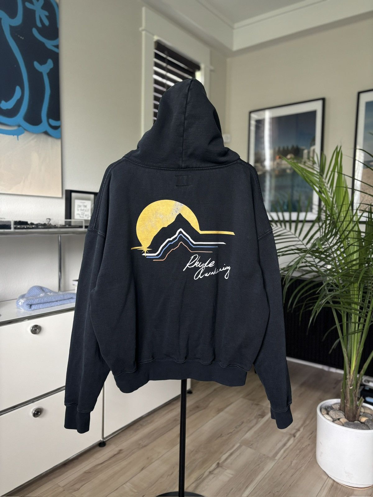 RHUDE ルード MOONLIGHT HOODIE パーカー MOONLIGHT BADGE FULL-ZIP HOODIE – R H U D E