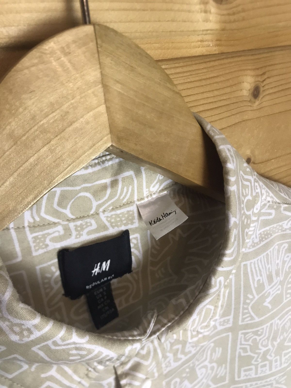 H&M × Keith Haring Keith Haring over print shirt Size US S / EU 44-46 / 1 - 5 Thumbnail