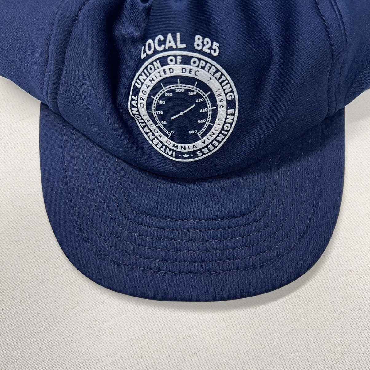Vintage VTG Union Hat Blue Snap Back Local Engineer Work Retro Navy Size ONE SIZE - 4 Thumbnail