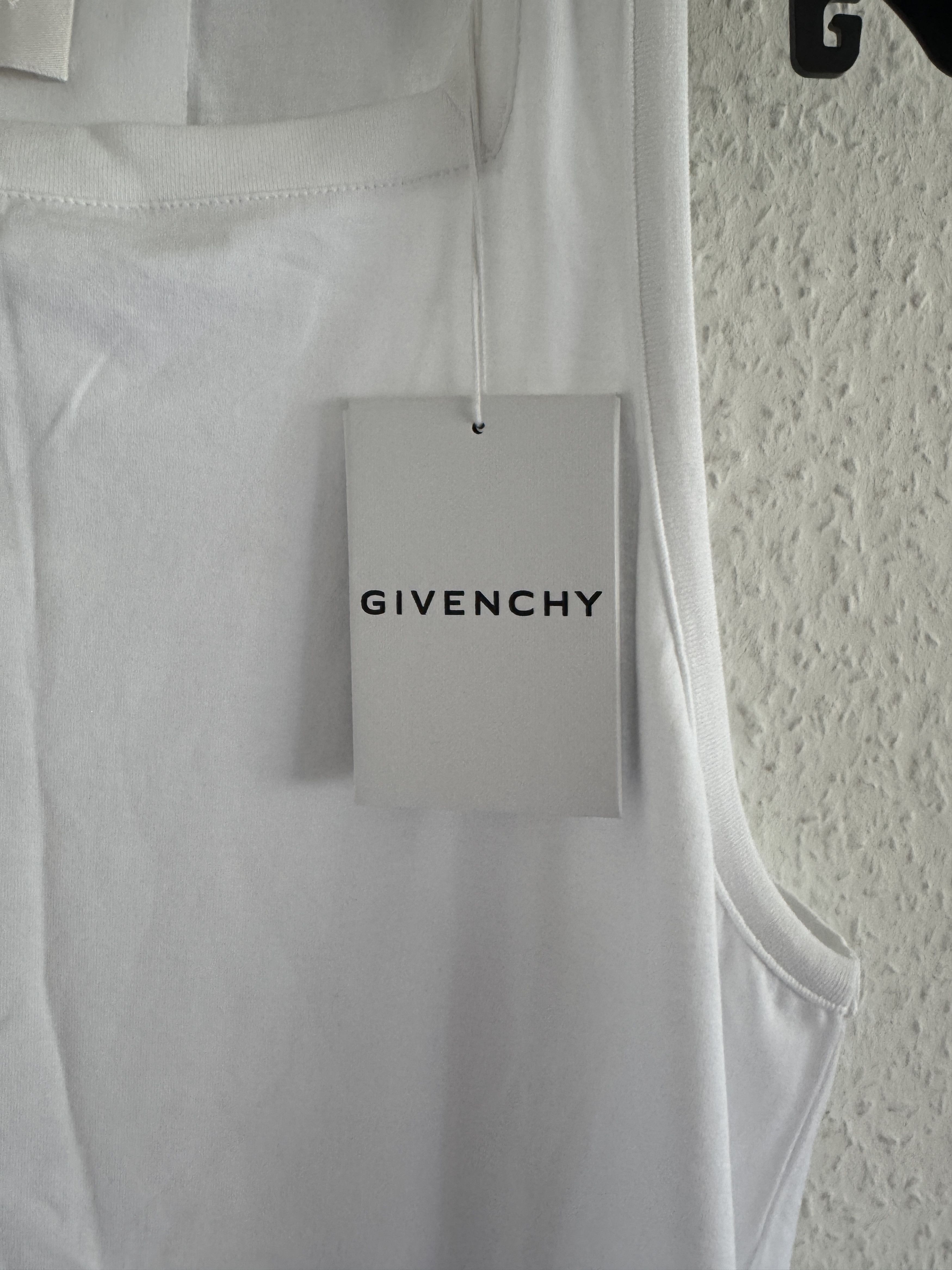 Givenchy White slim-fit tank top Size US XL / EU 56 / 4 - 6 Thumbnail