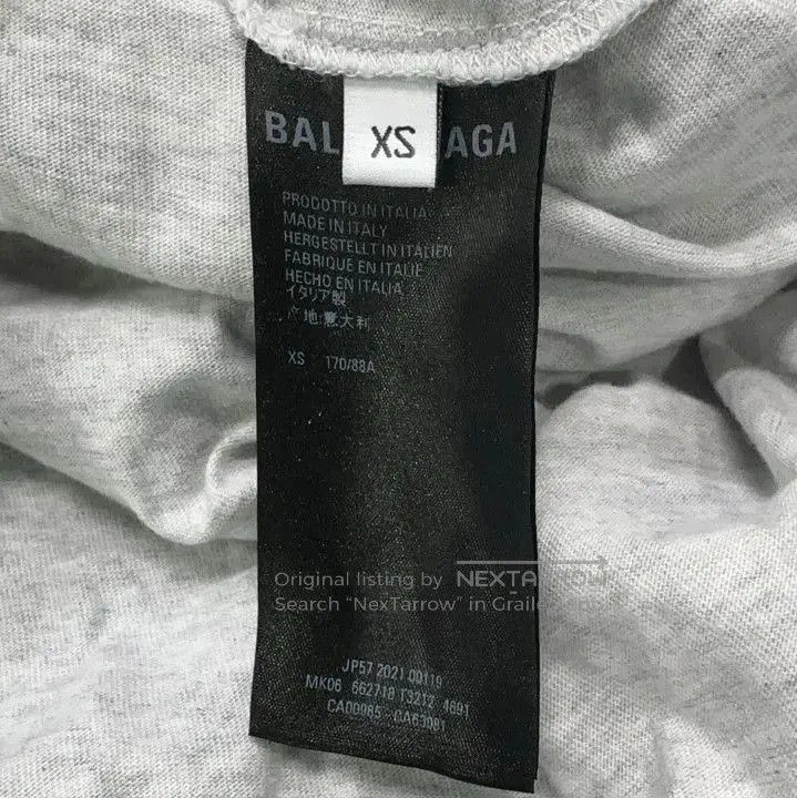 Balenciaga Balenciaga FW21 Classic Logo Hoodie Sweater in Blue. Size US XS / EU 42 / 0 - 5 Thumbnail