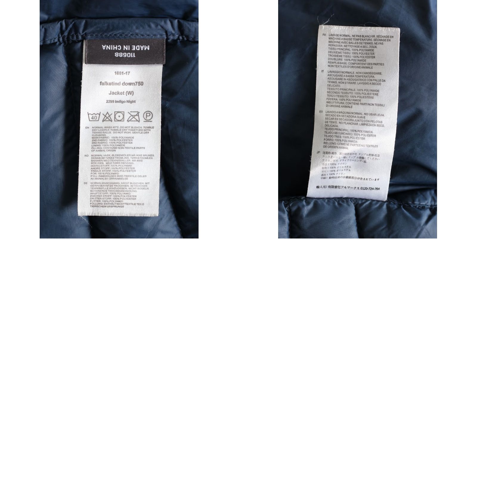 Vintage NORRONA Falketind Down 750 Puffer Jacket Women Size M Blue Regular M Women Jacket Down Nolll Size M / US 6-8 / IT 42-44 - 8 Thumbnail
