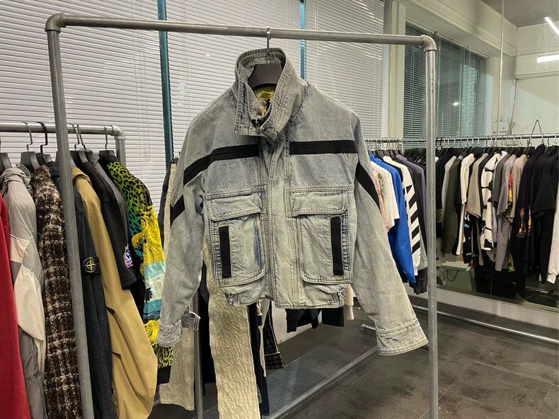 Fear of God Fear of God Suede paneled denim jacket Size US XS / EU 42 / 0 - 1 Thumbnail