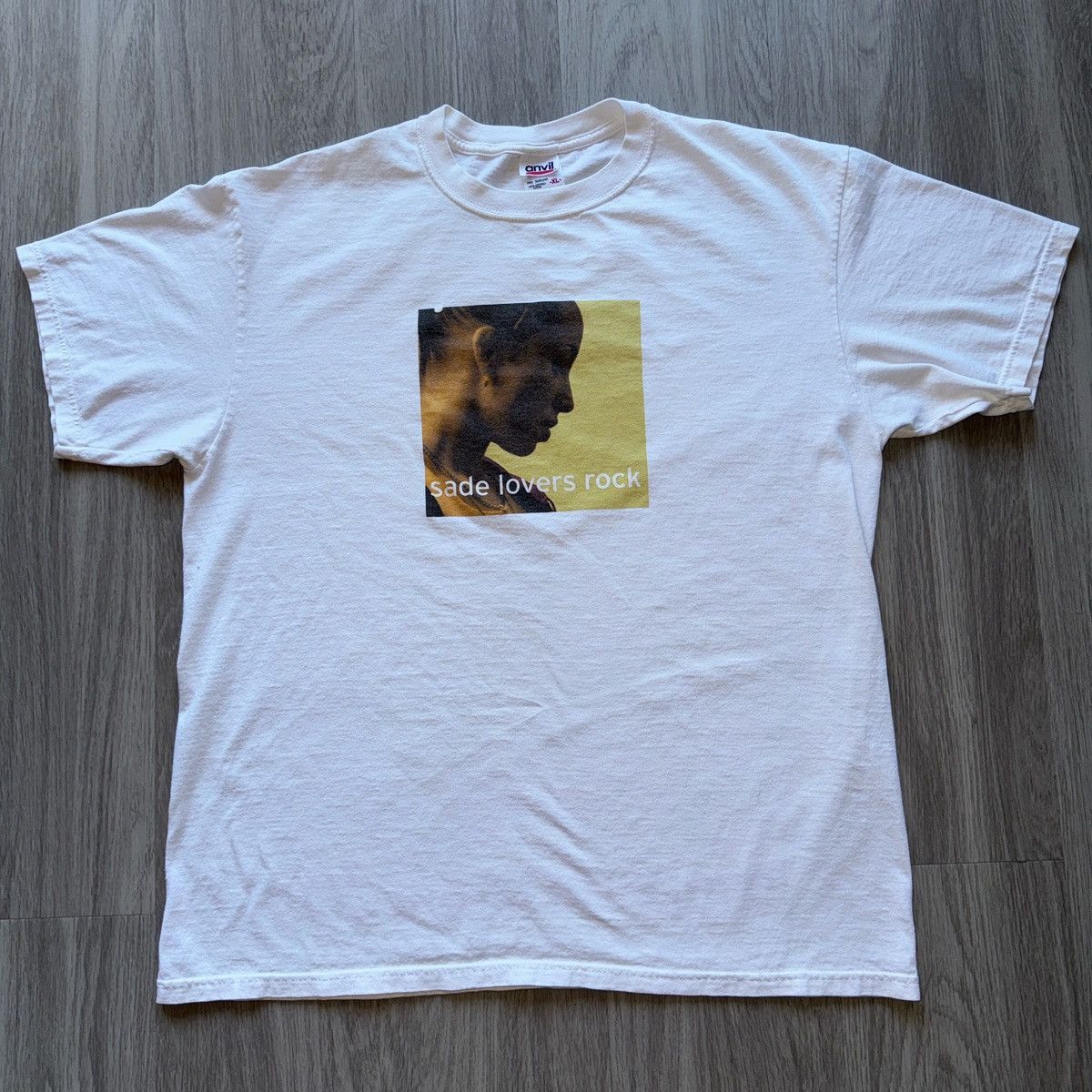 Anvil × Vintage Vintage 2001 Sade lovers rock tour T-shirt | Grailed