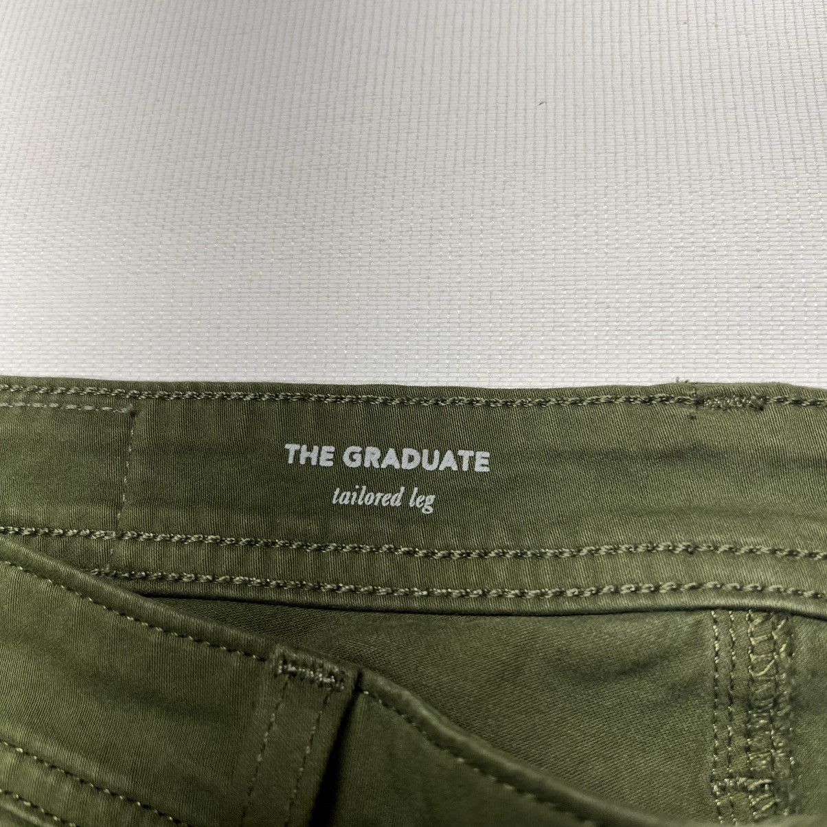 AG Adriano Goldschmied AG Adriano Goldschmied Pants Green The Graduate Tailored Leg Size US 33 - 10 Thumbnail