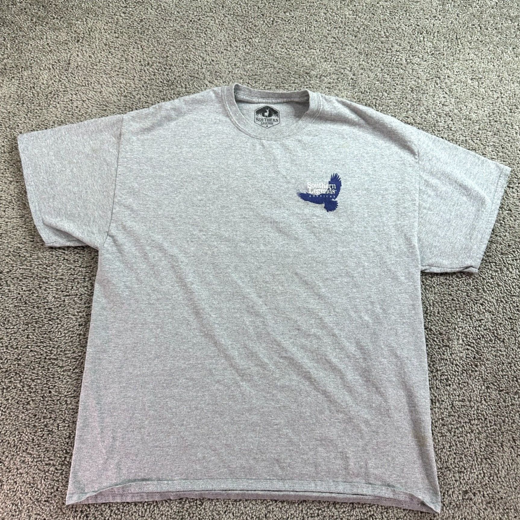Vintage Southern Legends Shirt Mens XL Gray Graphic Print Logo Size US XL / EU 56 / 4 - 7 Thumbnail
