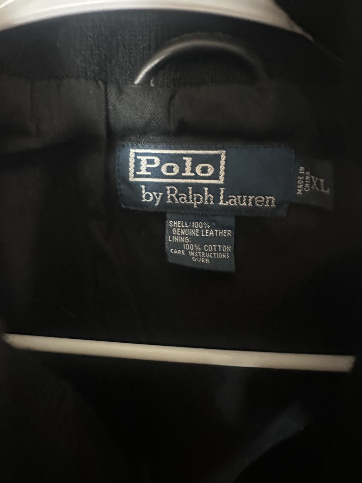 Polo Ralph Lauren Very Rare Polo Ralph Lauren Leather Motorcycle Vest Size US XL / EU 56 / 4 - 5 Thumbnail