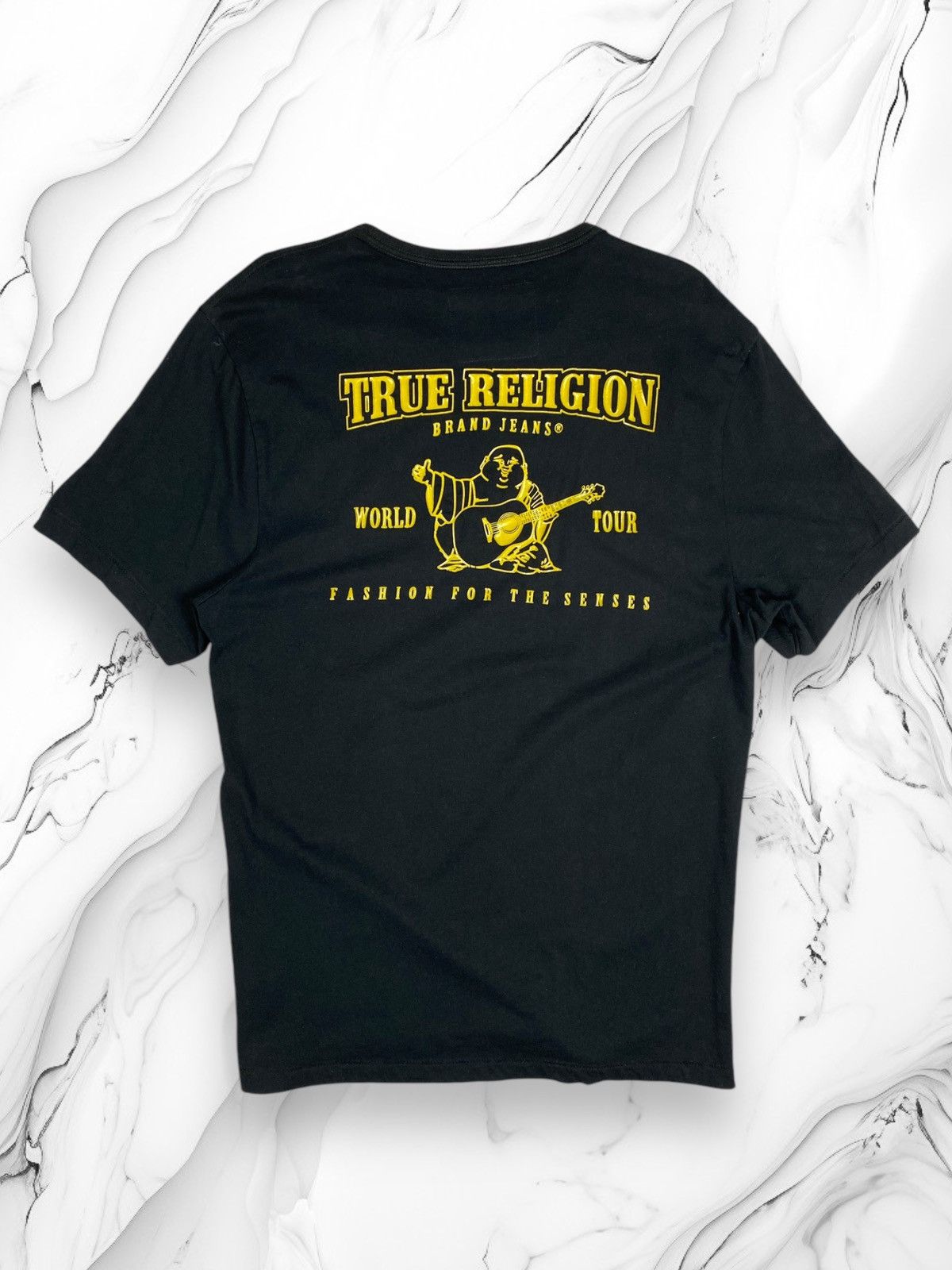 Japanese Brand × True Religion Vintage True Religion Buddha Big Logo Tee Size US L / EU 52-54 / 3 - 1 Thumbnail