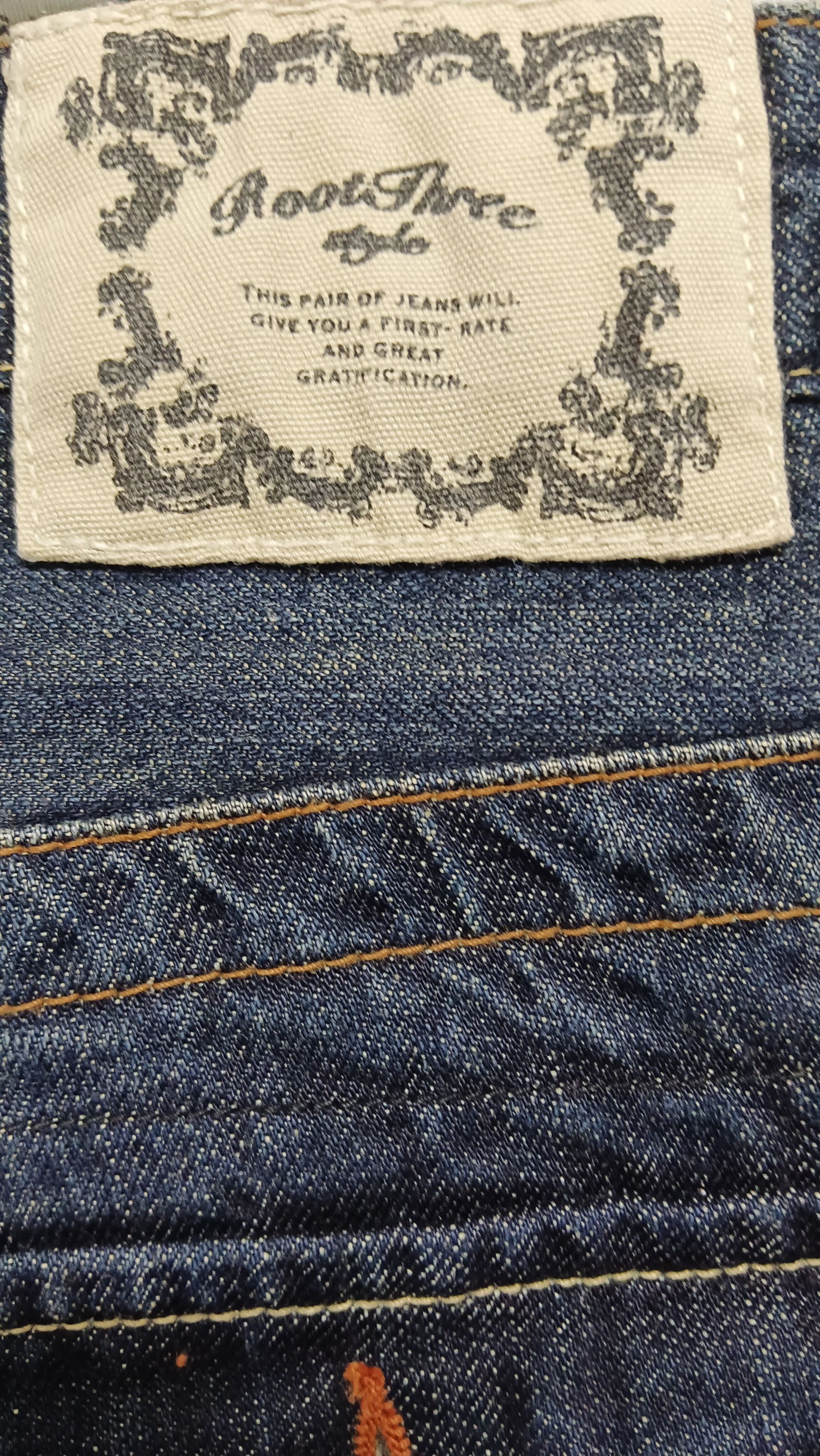 Root Three Clawmark Low Rise Super Flare Denim