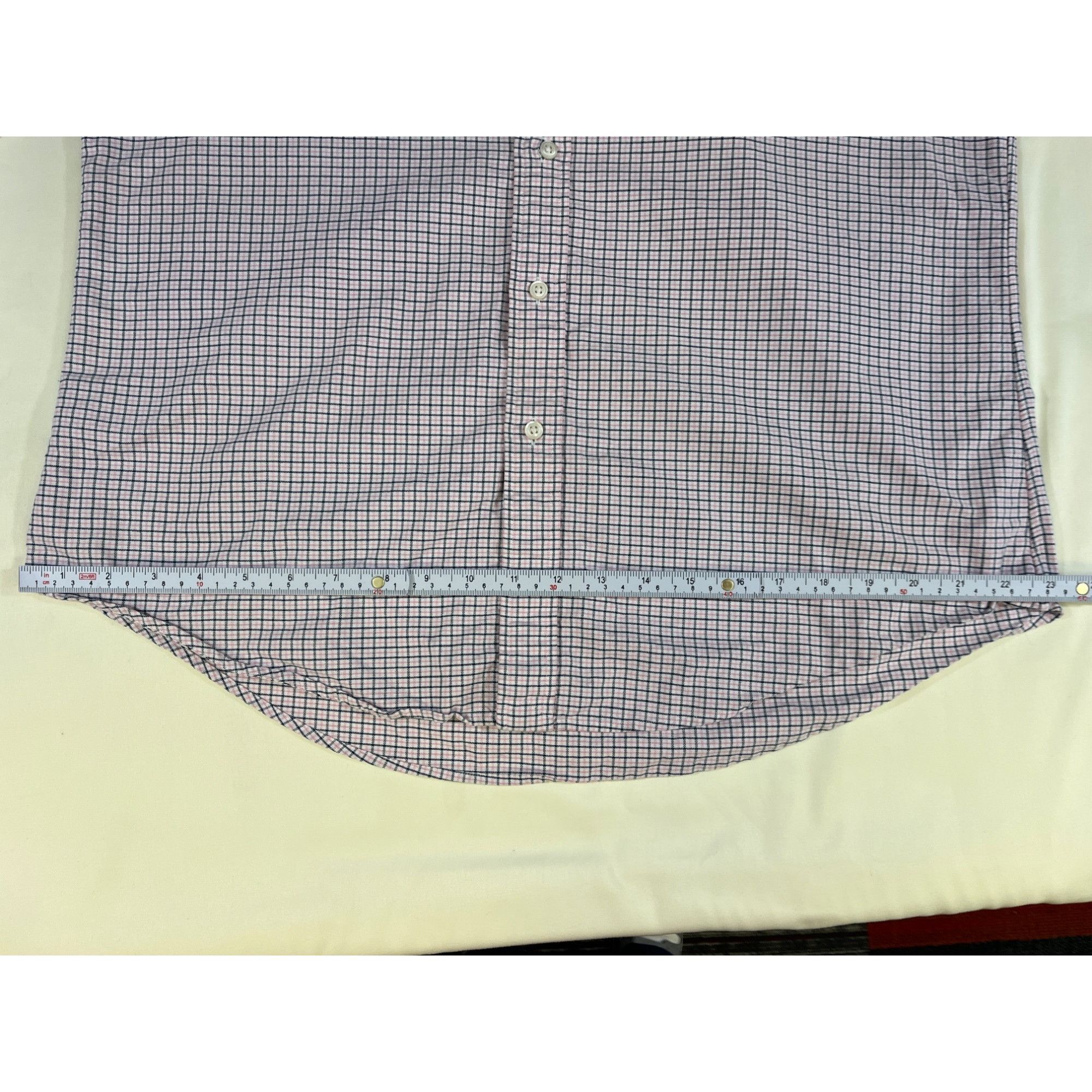 Ralph Lauren Ralph Lauren Mens pink Checkered Button Up Long Sleeve Shirt Size US L / EU 52-54 / 3 - 5 Thumbnail