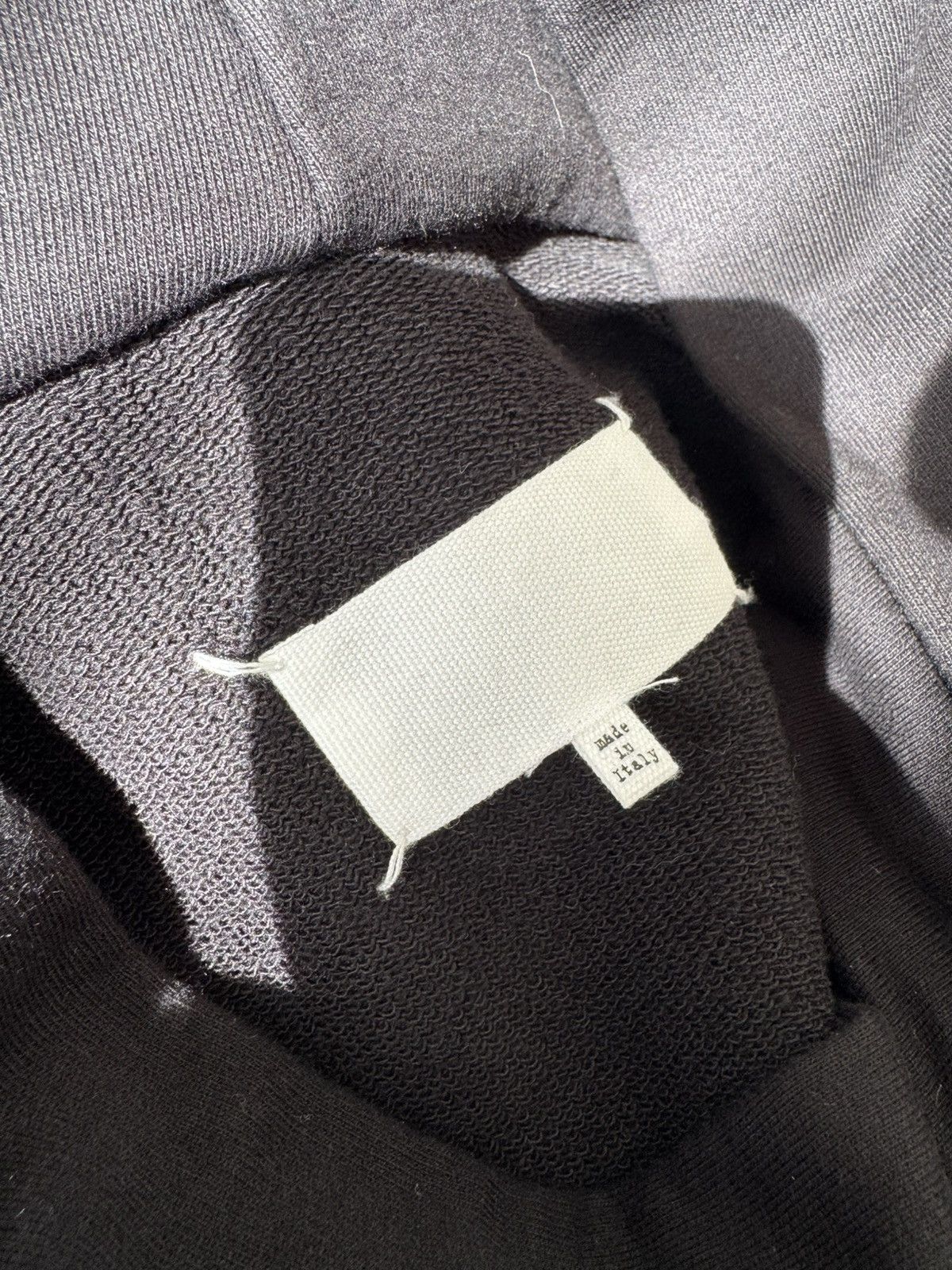 Maison Margiela MAISON MARGIELA Logo-print cotton-jersey hooded sweatshirt Size US M / EU 48-50 / 2 - 7 Thumbnail