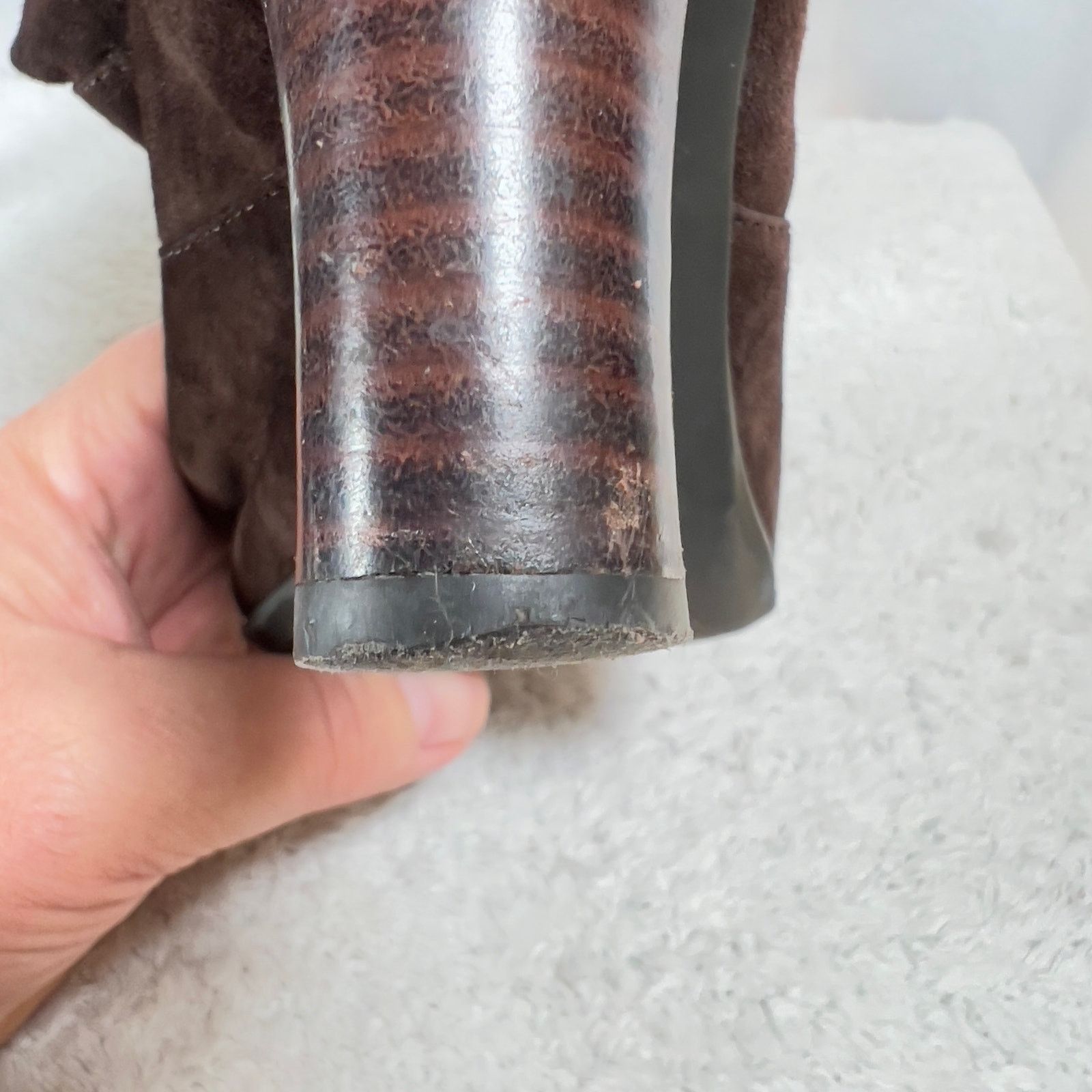 Other White Mountain Genuin Suede Leather Thigh Boot Carson B32696 Size US 8 / IT 38 - 19 Thumbnail
