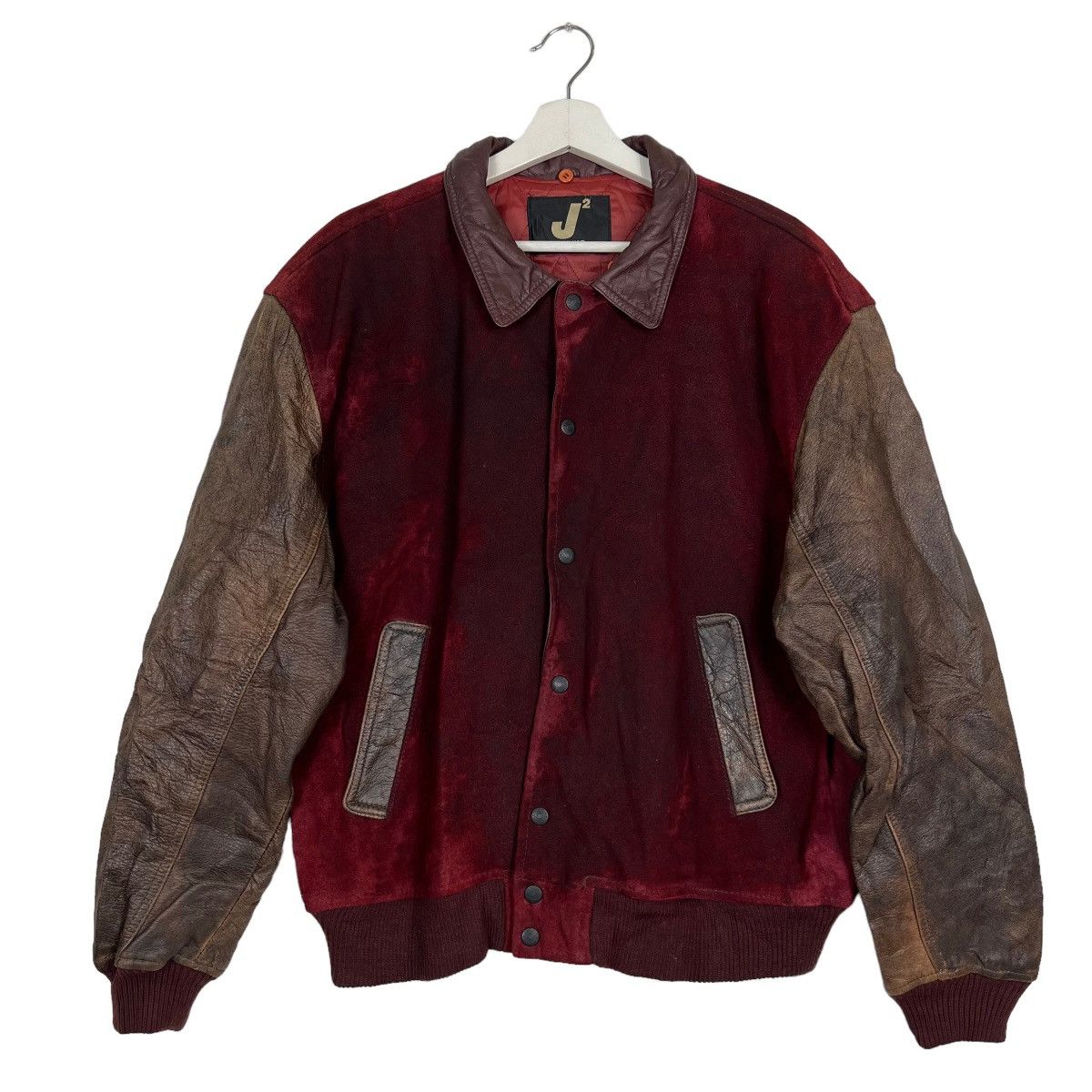 Japanese Brand 🔥 RARE VINTAGE MR.JUNKO LEATHER JACKET Size US L / EU 52-54 / 3 - 3 Thumbnail