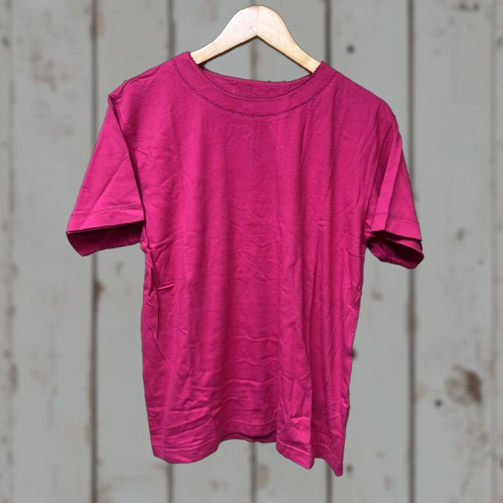 Pinko VINTAGE Crystal Kobe Shirt T-Shirt Short Sleeve Cotton Pink L Men Regular Round Neck Size US L / EU 52-54 / 3 - 1 Thumbnail