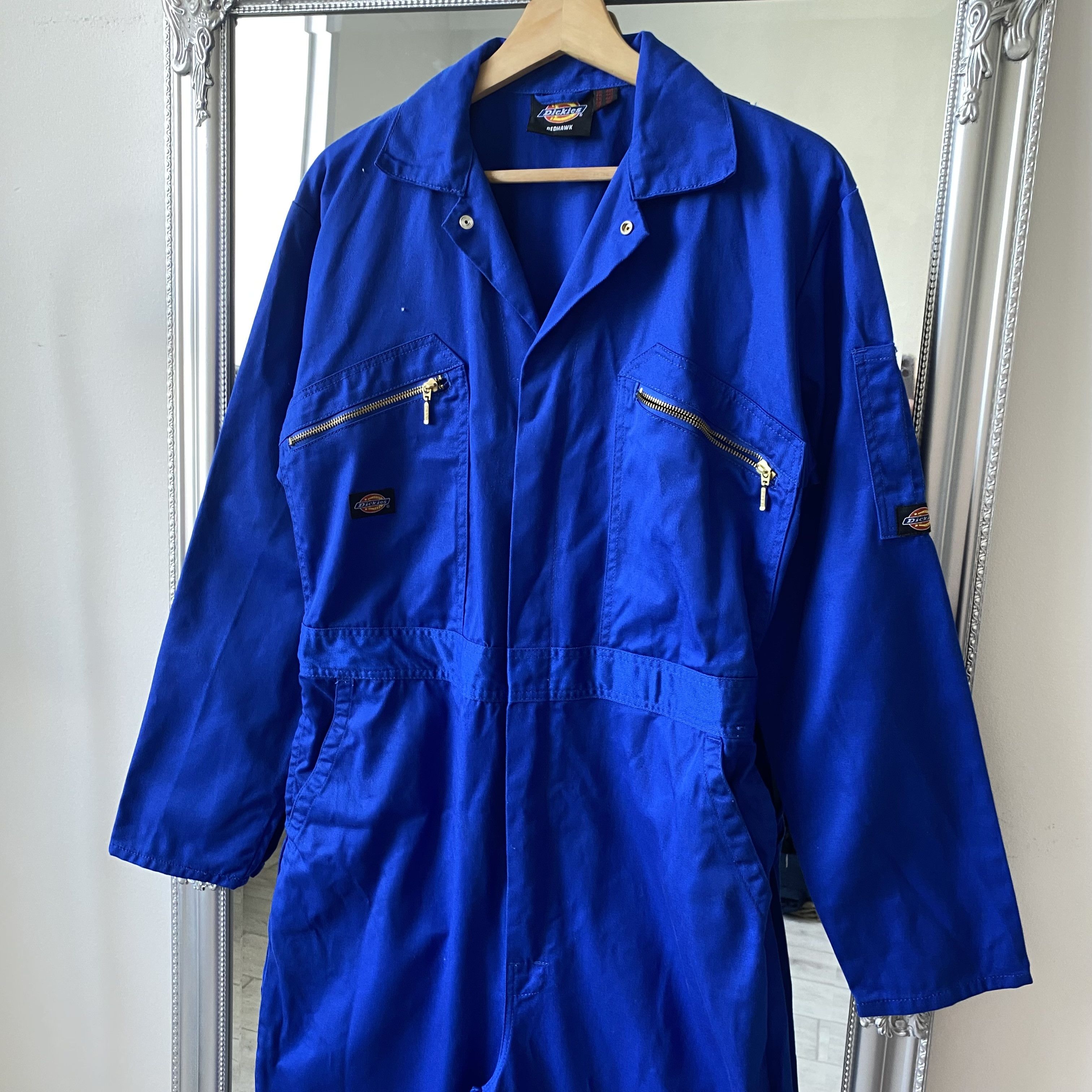 Dickies ⚒️ Vintage Dickies Coverall workwear jumpsuit Redhawk Size US 32 / EU 48 - 2 Thumbnail