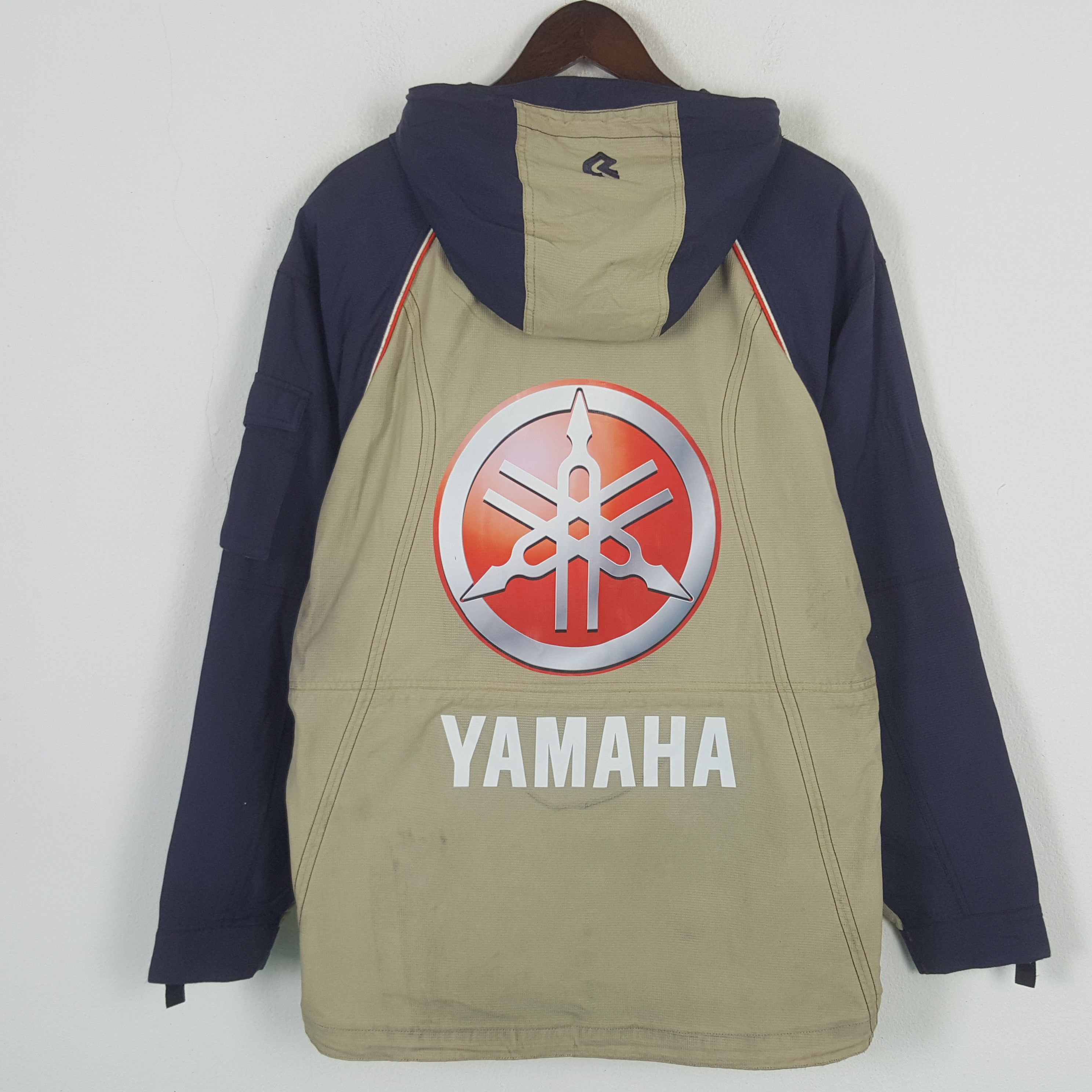 Vintage Yamaha Windbreaker Sport Custom Logo Jacket