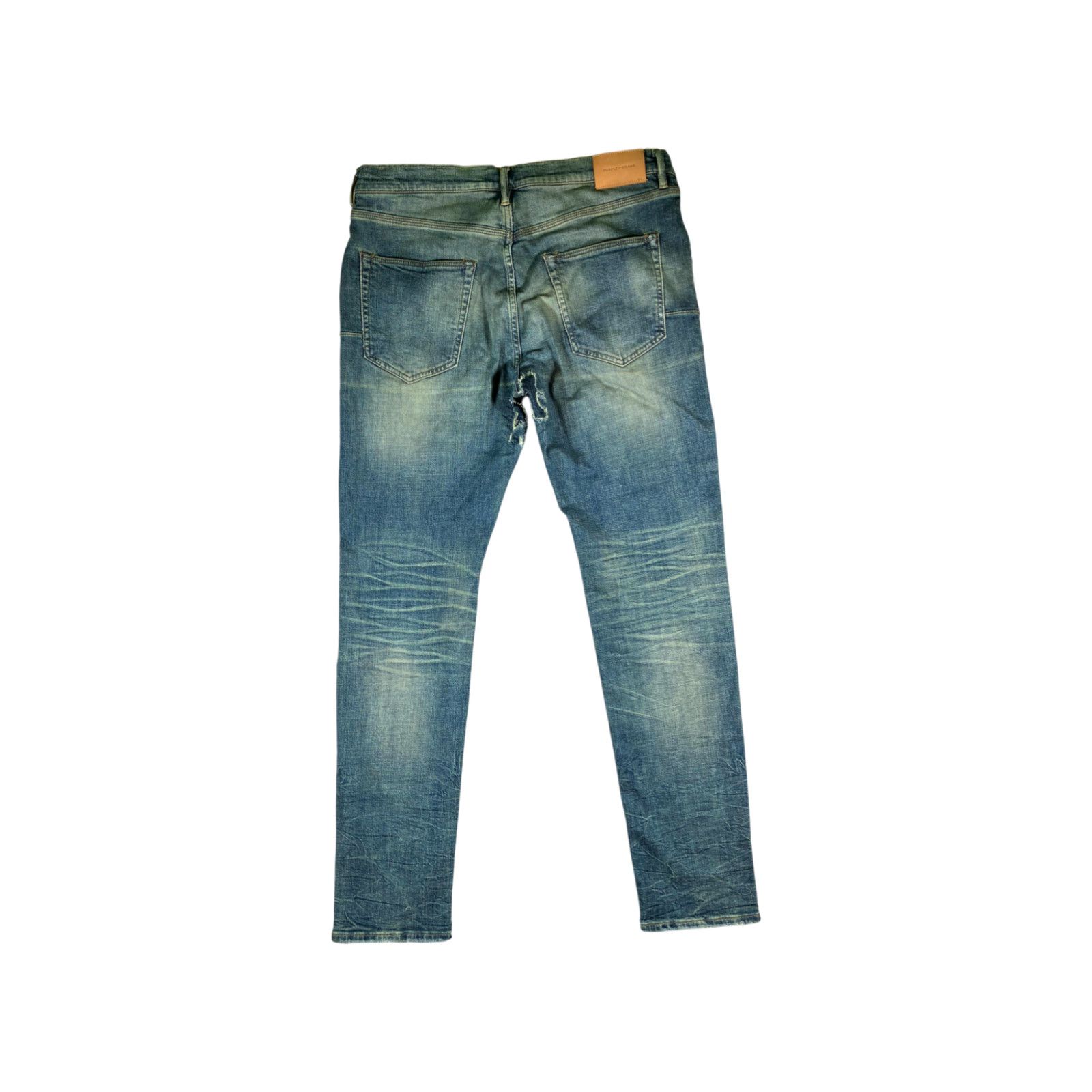 Purple Brand Purple Brand Vintage Yellow Jeans Size US 36 / EU 52 - 2 Thumbnail