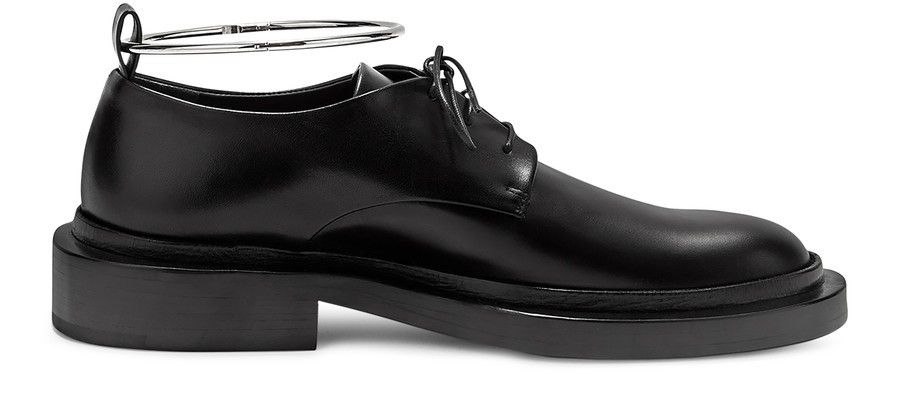 Jil Sander o1w1db10825 Lace-Up Shoes in Black Size US 7 / IT 37 - 1 Thumbnail