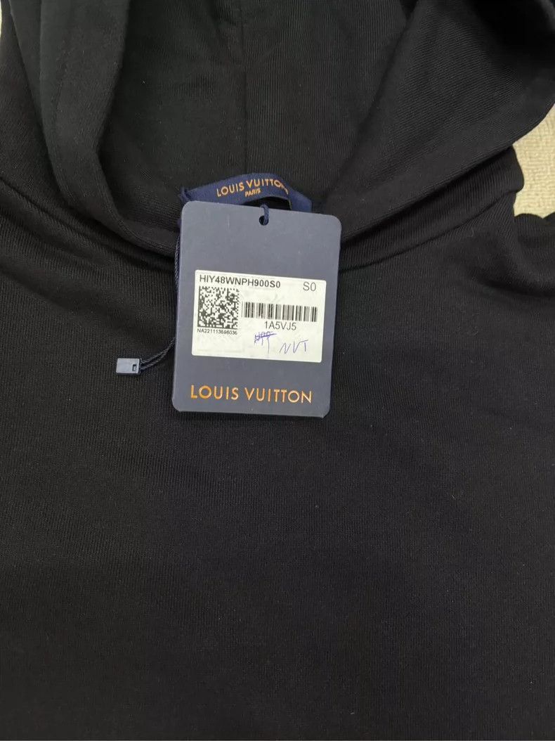 Louis Vuitton Louis Vuitton Black Hoodie for Men-2506 Size US S / EU 44-46 / 1 - 4 Thumbnail