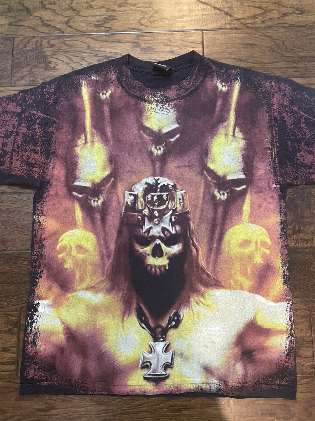 WWE 2008 Triple H AOP T shirt Size large Size US L / EU 52-54 / 3 - 1 Thumbnail