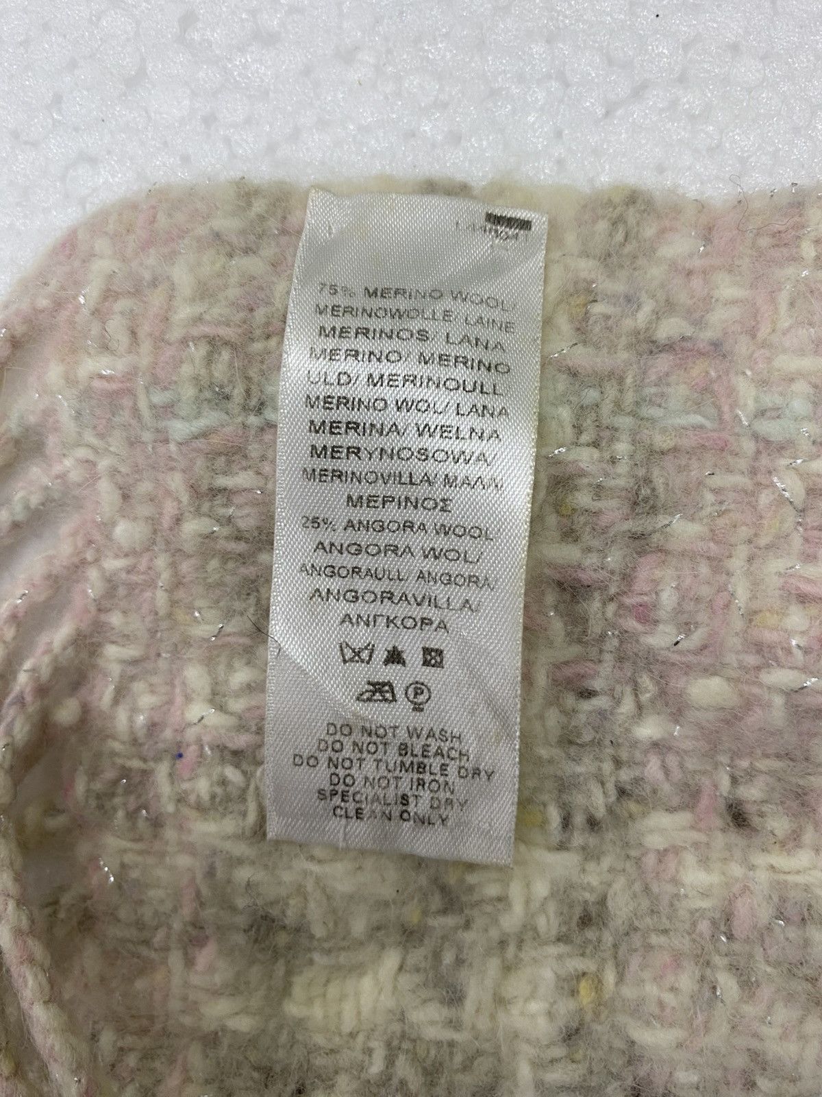Burberry Burberry London 75%Wool 25% Angora Scarf Size ONE SIZE - 11 Thumbnail