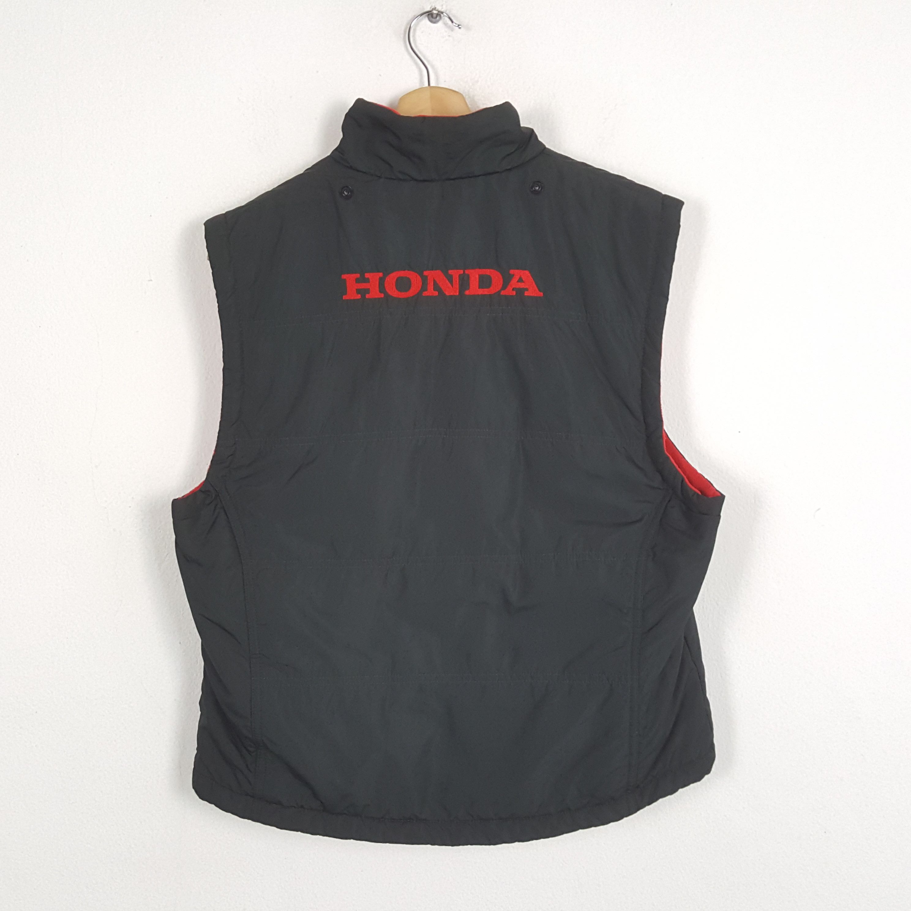 Honda × Vintage Vintage HONDA RACING Team Japanese Motorsport Vest Size US M / EU 48-50 / 2 - 1 Thumbnail