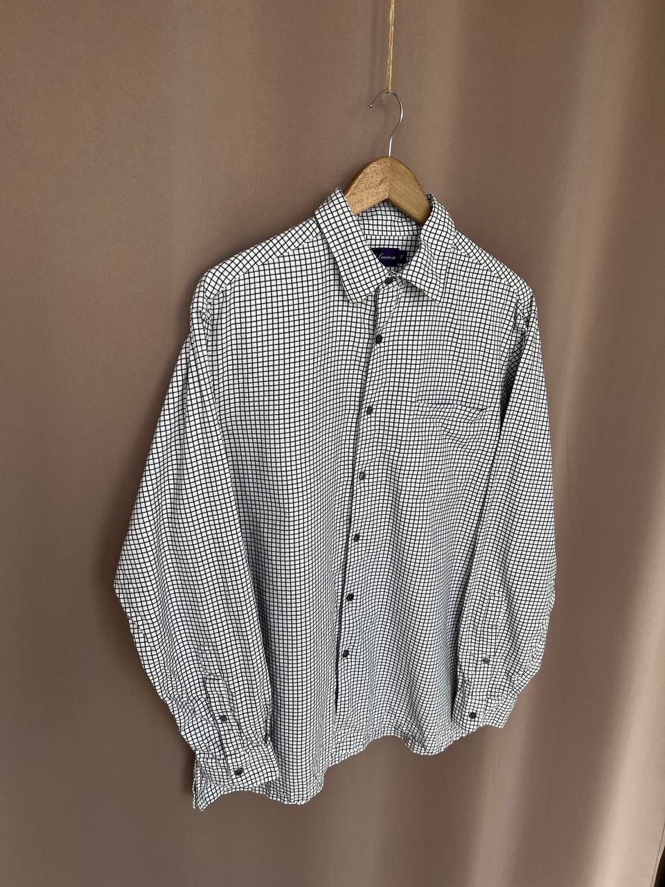Ralph Lauren Purple Label Ralph Lauren Purple Label Check Button Up Shirt Mens Size L Size US L / EU 52-54 / 3 - 5 Thumbnail