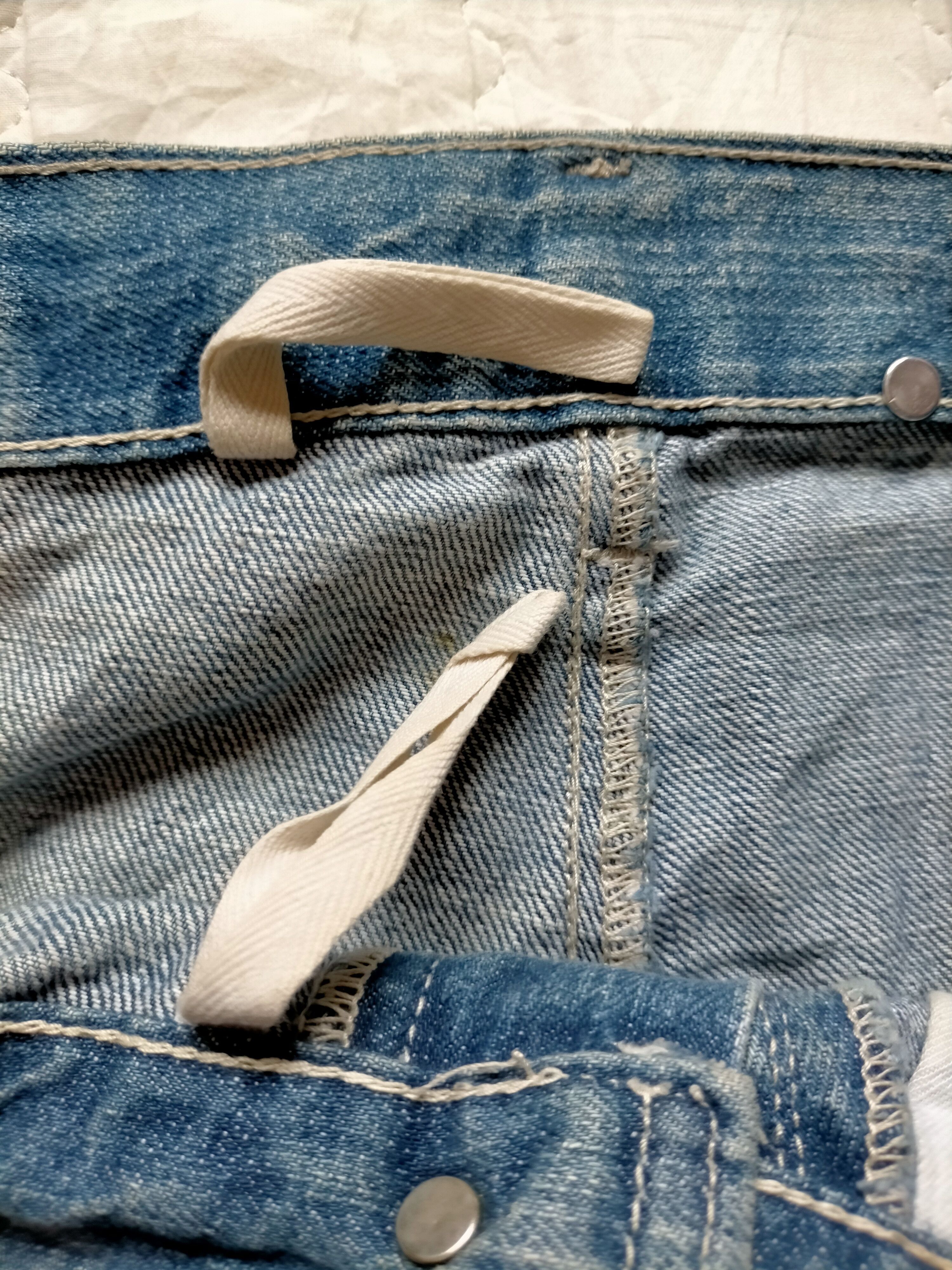 Levi's Vintage Clothing Vintage 90s Levis Engineering Denim pants Size US 33 - 21 Thumbnail