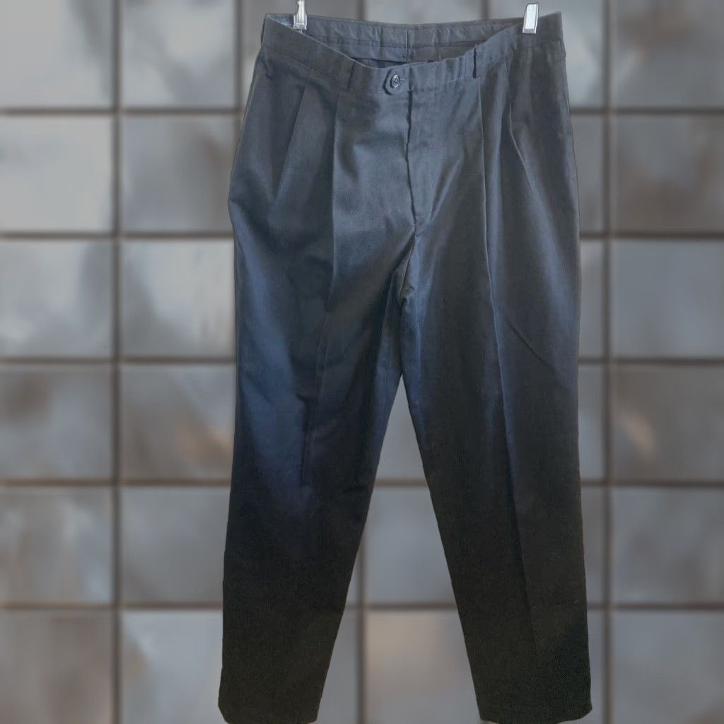 haggar black dress pants Haggar Men's Cool Right Performance Flex Pant-Straight Fit Black