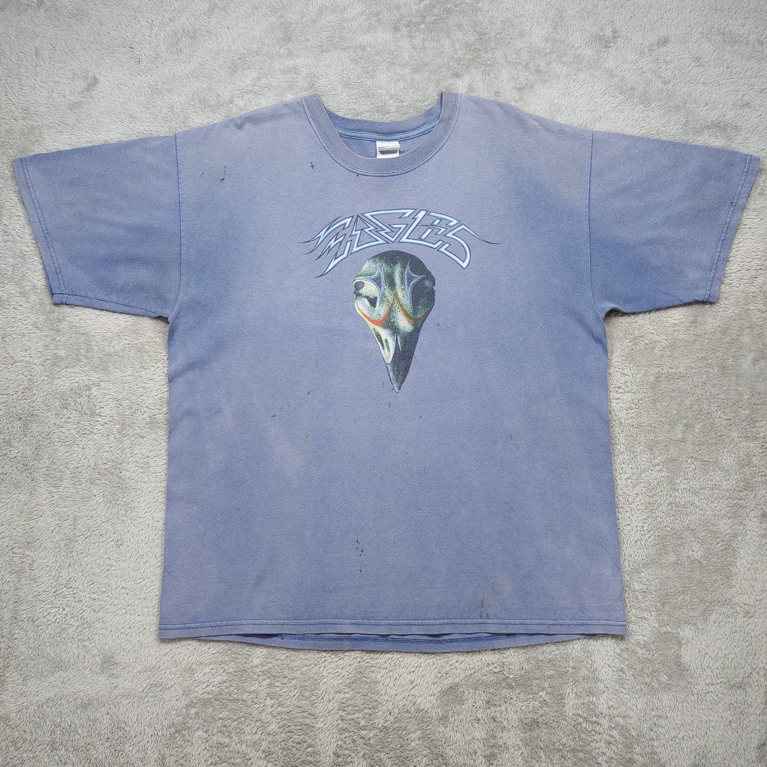 Band Tees VINTAGE DISTRESSED EAGLES NORTH AMERICA TOUR 2002 T SHIRT Size US XL / EU 56 / 4 - 1 Thumbnail