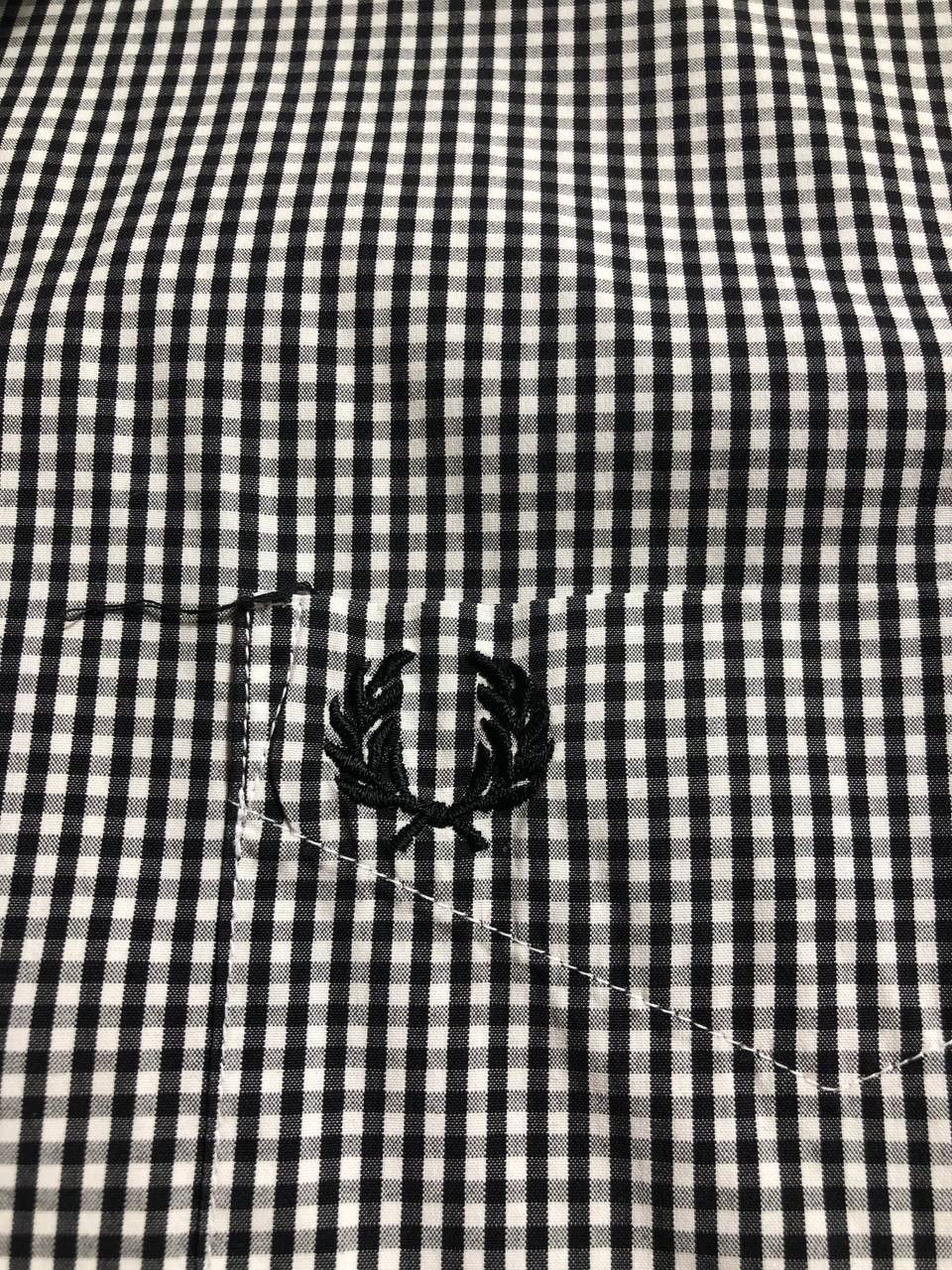 Fred Perry 🌿Men’s Shirt Button Up Fred Perry Checkered Tee🌿 Size US XL / EU 56 / 4 - 5 Thumbnail