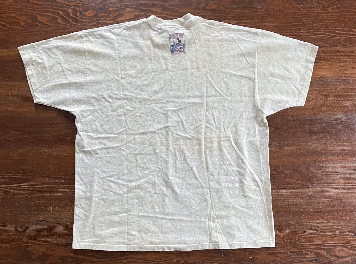 Vintage NWT 90’s Mickey Seed Minnie Pansy Single Stitch Tee