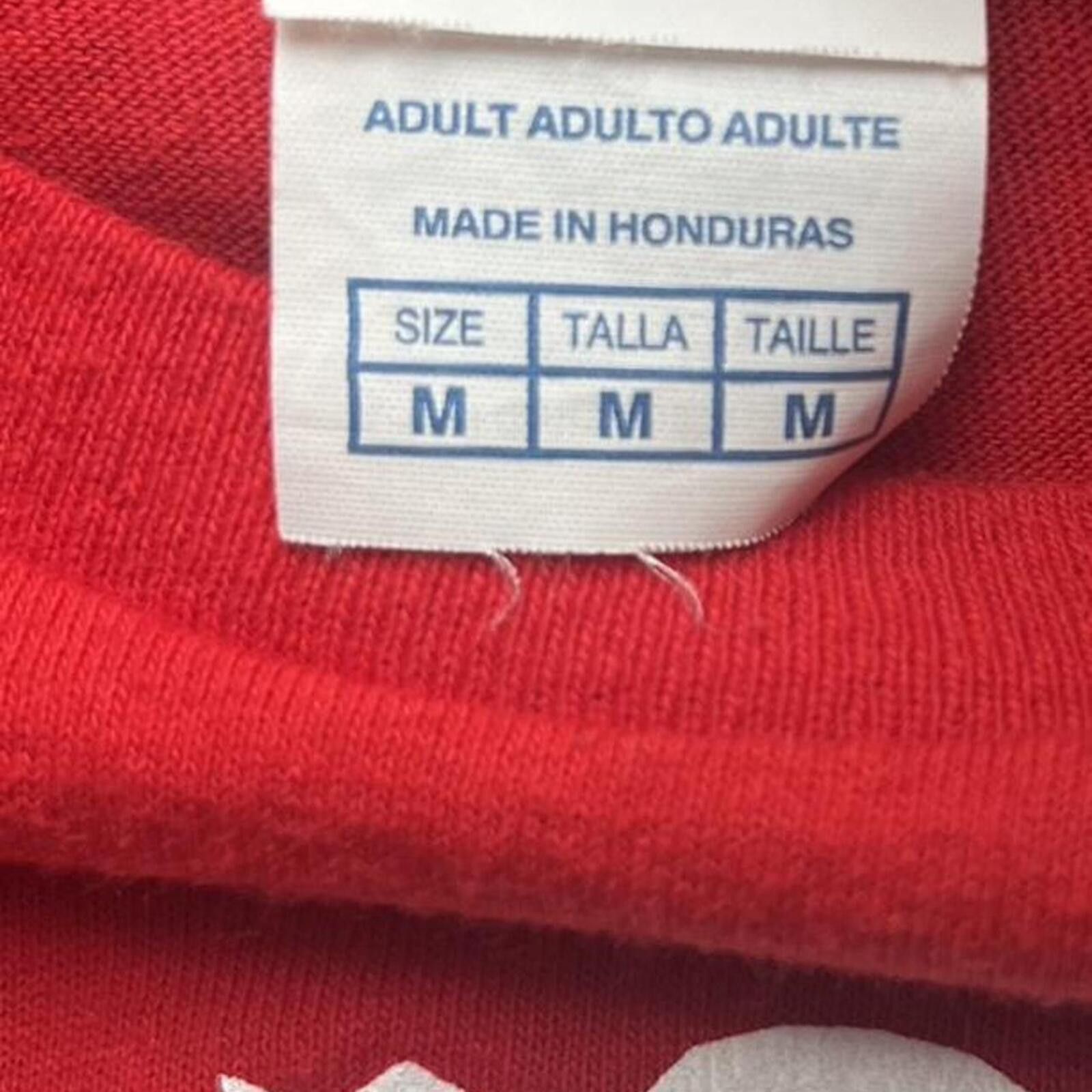 Other Red and White Santa Claus Belt Graphic T-Shirt Size US L / EU 52-54 / 3 - 3 Thumbnail