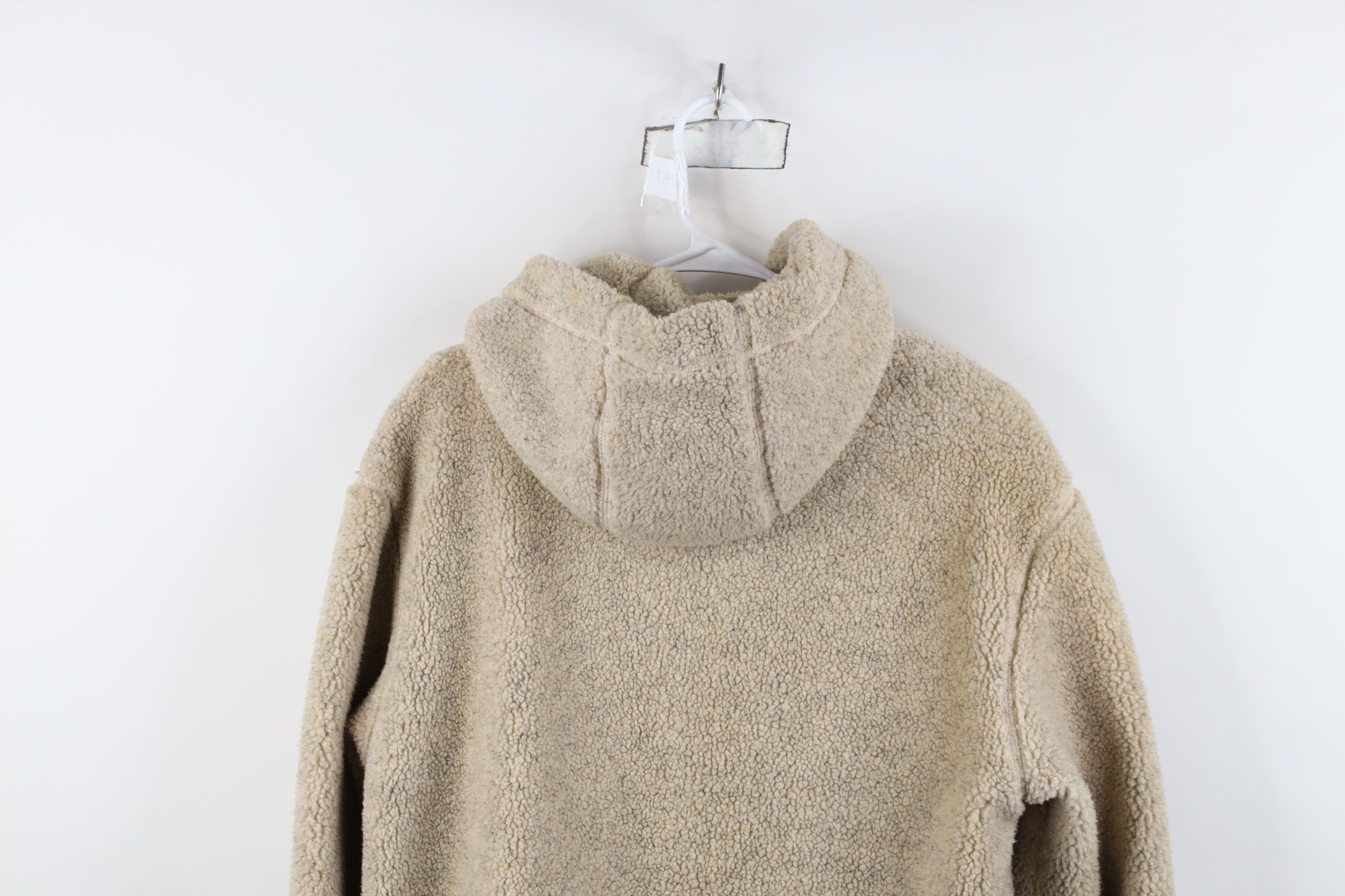 Vintage Vintage 90s Streetwear Pile Fleece Hooded Parka Jacket USA Size M / US 6-8 / IT 42-44 - 14 Thumbnail