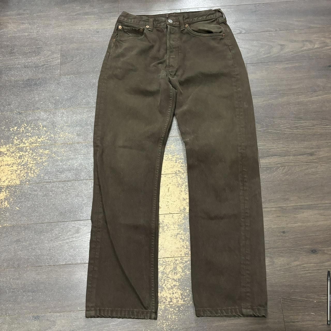 Levi's vintage made in Canada brown Levi’s 501 jeans 1996 30x30 Size US 30 / EU 46 - 2 Thumbnail