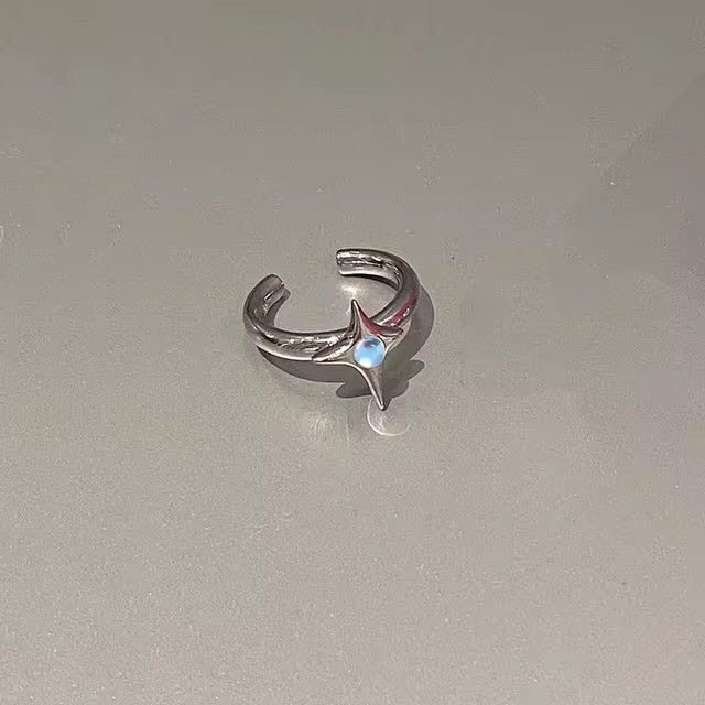 Jewelry Hollow Out Flowers Ring Size ONE SIZE - 4 Thumbnail