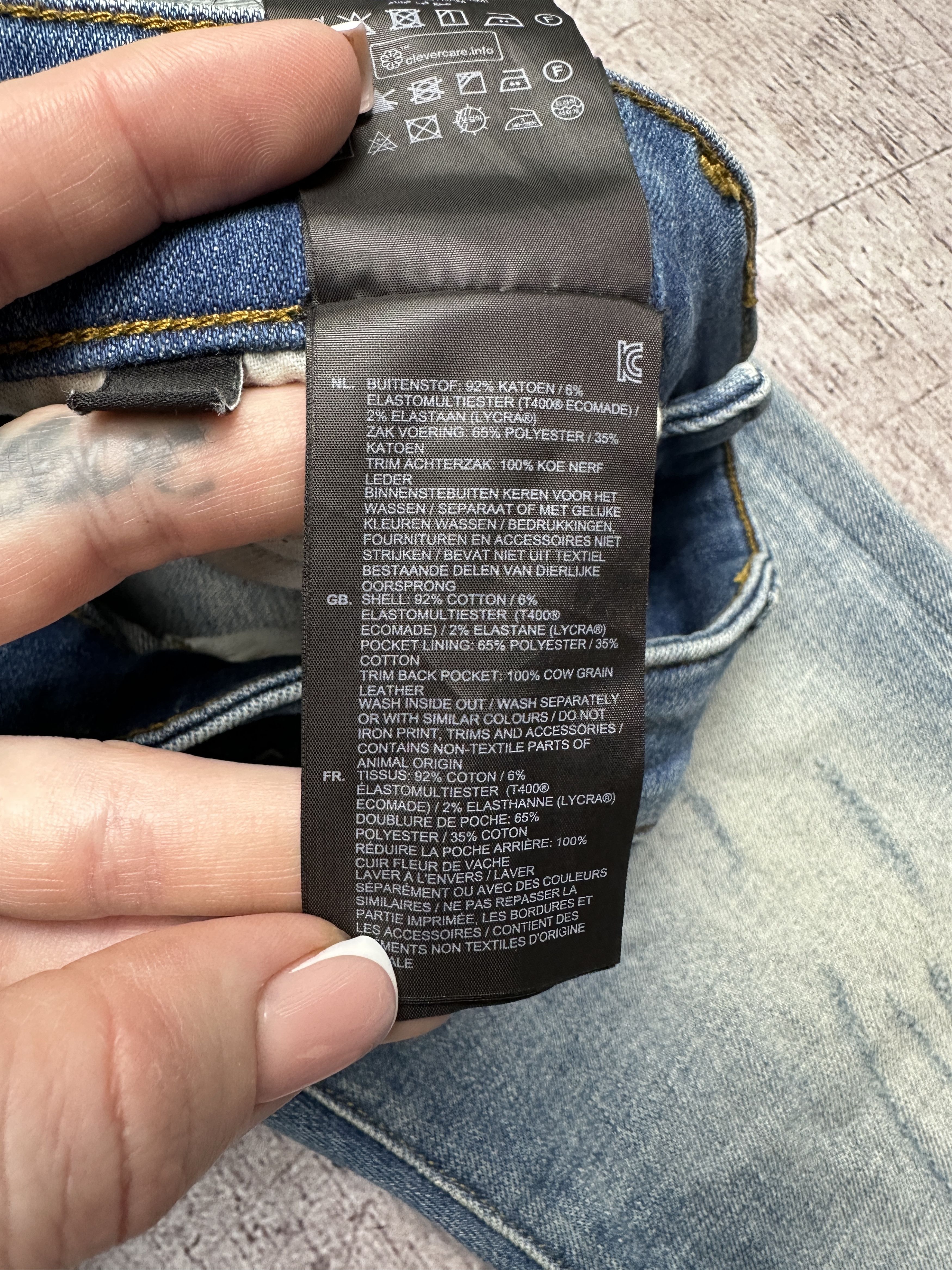 G-Star G Star Raw Mens Revend Skinny Denim Pants Jeans Size US 32 / EU 48 - 7 Thumbnail