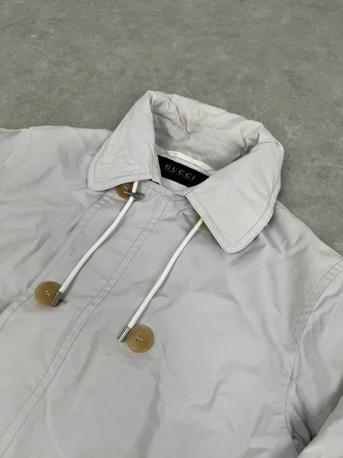 Gucci SS2014 Gucci White Light Rain Classy Jacket Size US M / EU 48-50 / 2 - 5 Thumbnail