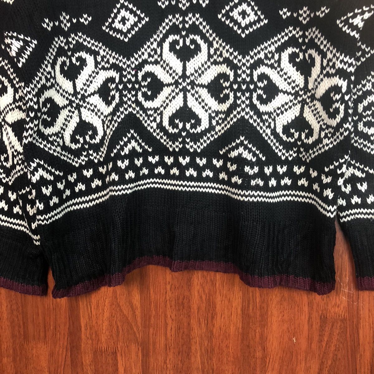 Vintage Avan Lily White art vintage Knitwear #7497 Size M / US 6-8 / IT 42-44 - 6 Thumbnail