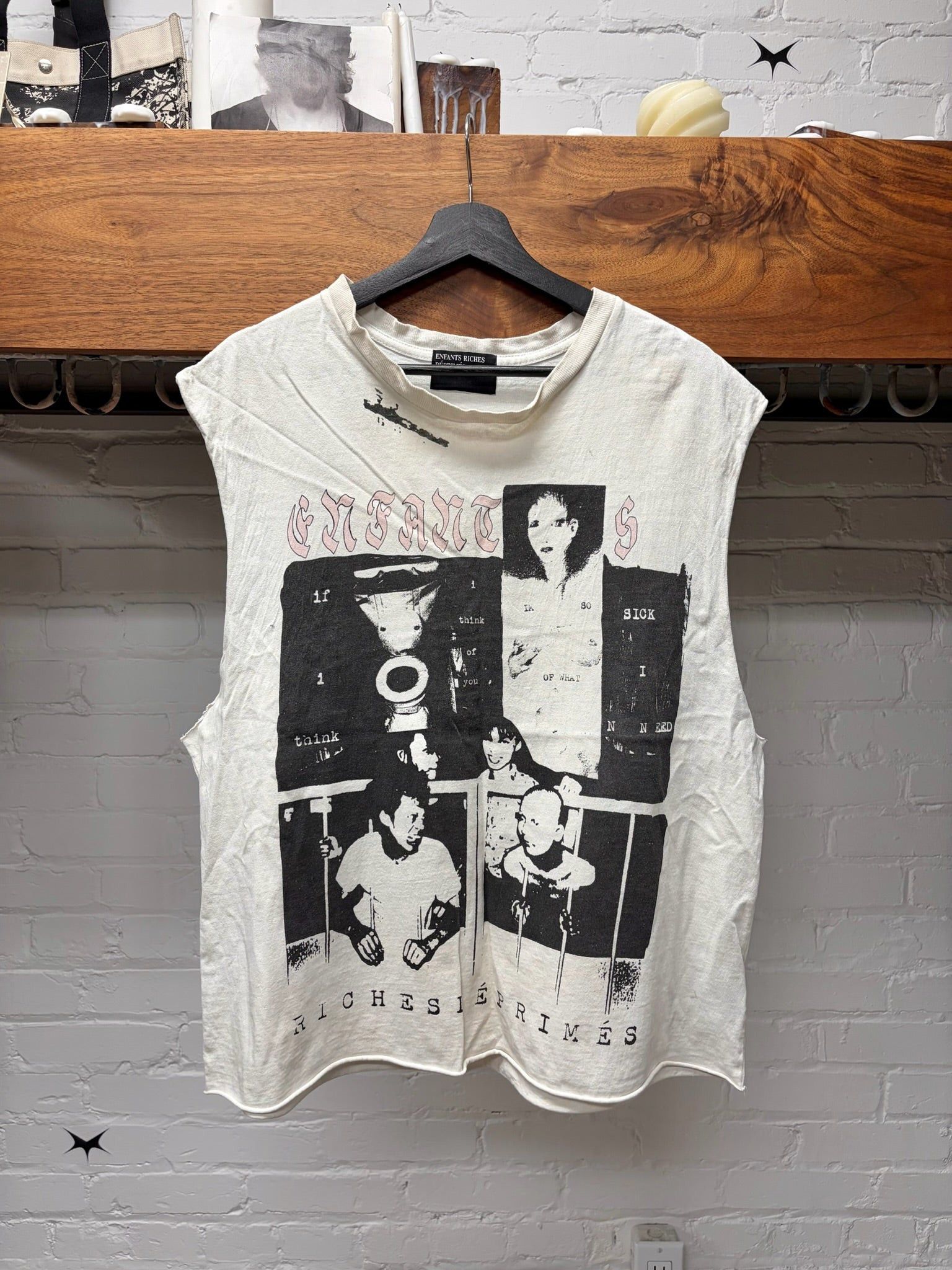 Enfants Riches Deprimes Enfants Riches Deprimes ‘Endless Blockade’ Cutoff Tank Top Size US M / EU 48-50 / 2 - 1 Thumbnail