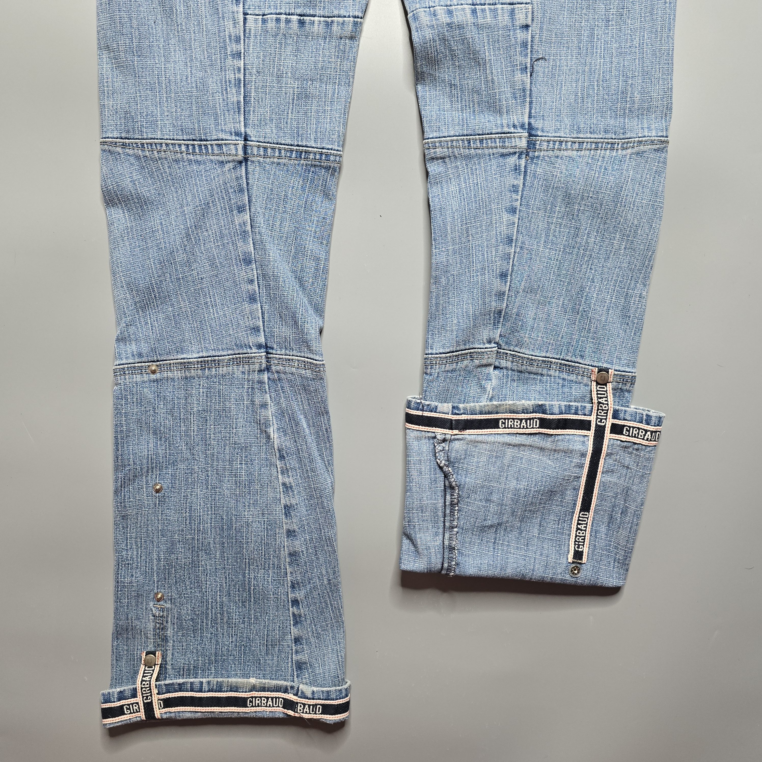 Marithe + Francois Girbaud MF+G - Y2K Bootcut Adjustable Length Jeans Size US 30 / EU 46 - 7 Thumbnail