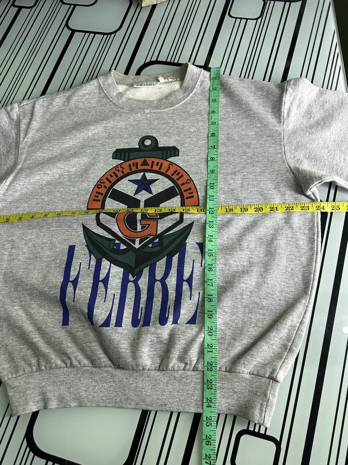 Gianfranco Ferre Vintage Gianfranco Ferre Big Print Logo Sweatshirt Size US M / EU 48-50 / 2 - 8 Thumbnail