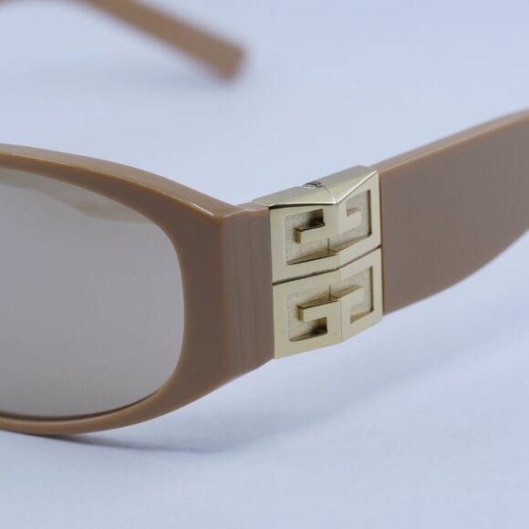 Givenchy 🕶️ New Givenchy GV40054I 57G Sunglasses - Shiny Beige Frame Size ONE SIZE - 3 Thumbnail