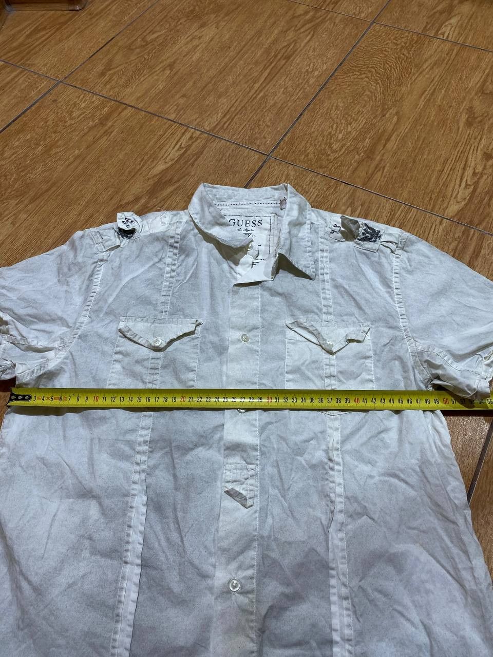 Guess Guess Shirt Adult Western Shirt Embroidered Size XL / US 12-14 / IT 48-50 - 11 Thumbnail