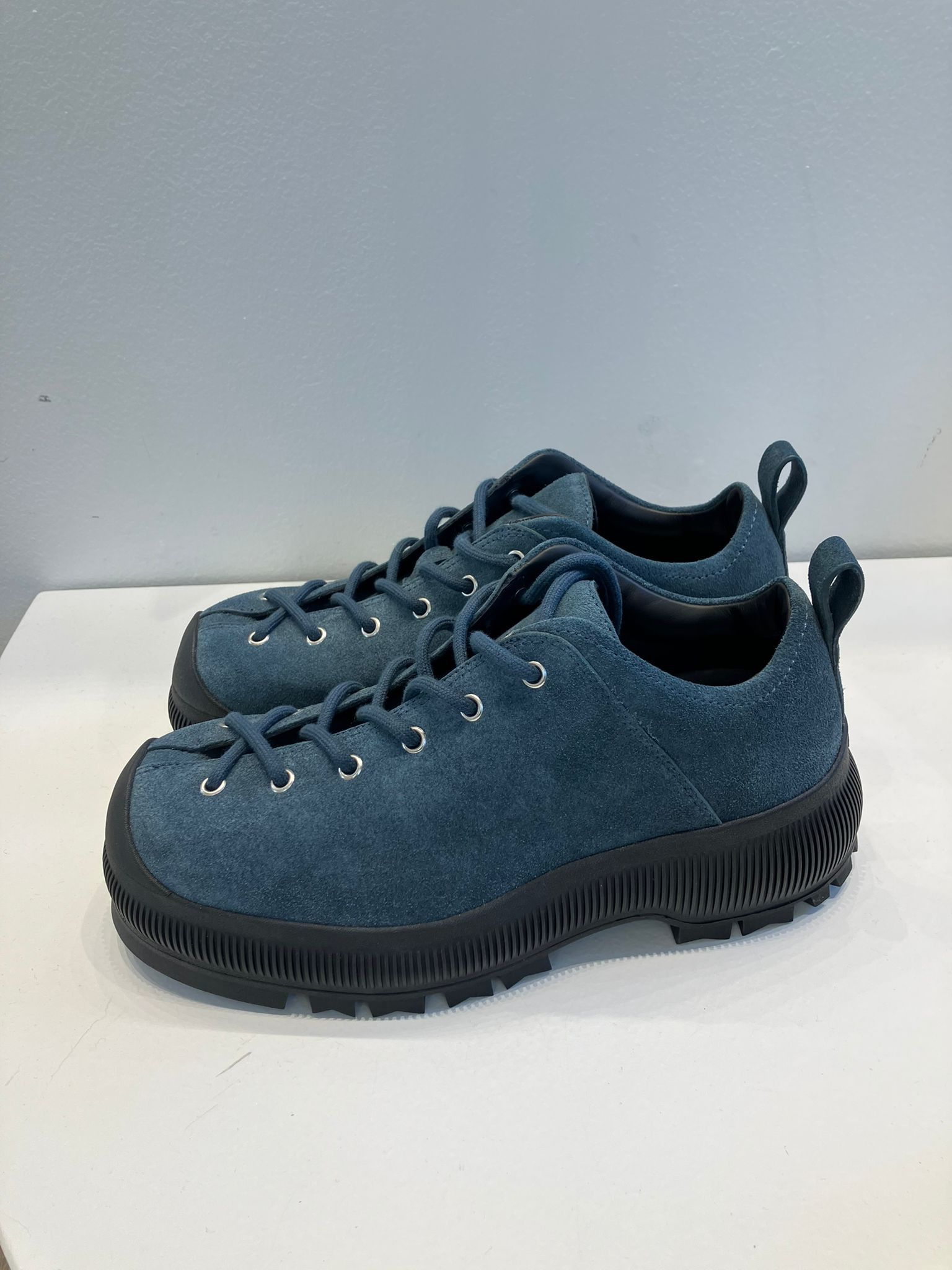 Jil Sander o1mt1gz1125 Low-Top Sneakers in Navy Blue Size US 11 / IT 41 - 1 Thumbnail