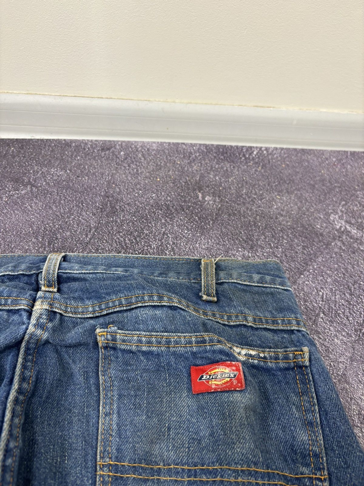 Dickies Vintage Dickies Y2K Distressed Denim USA Work Hype Jeans Size US 36 / EU 52 - 7 Thumbnail