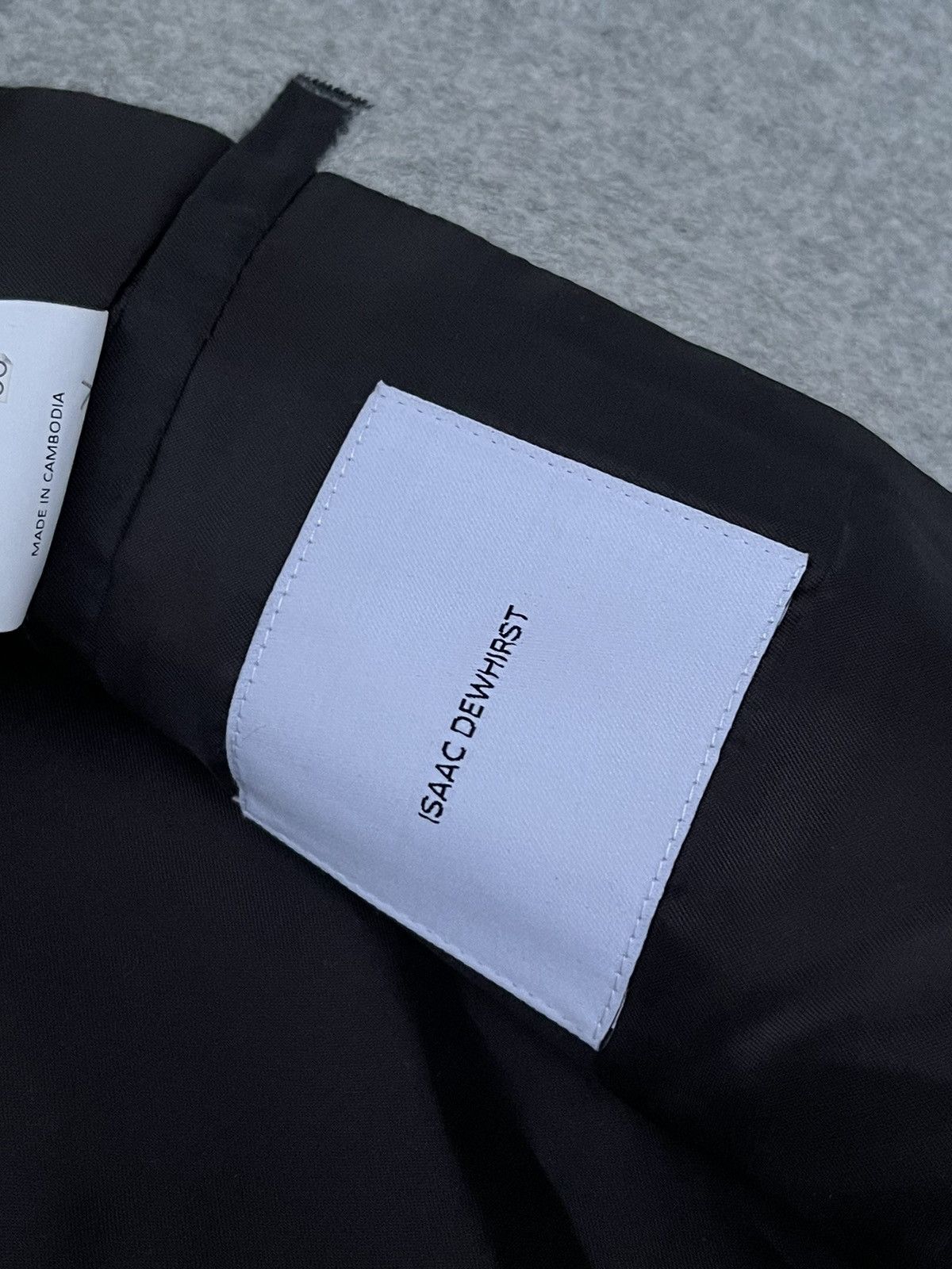 Other !DS! AW23 Isaac Dewhirst Gray Wool Coat Size US M / EU 48-50 / 2 - 19 Thumbnail