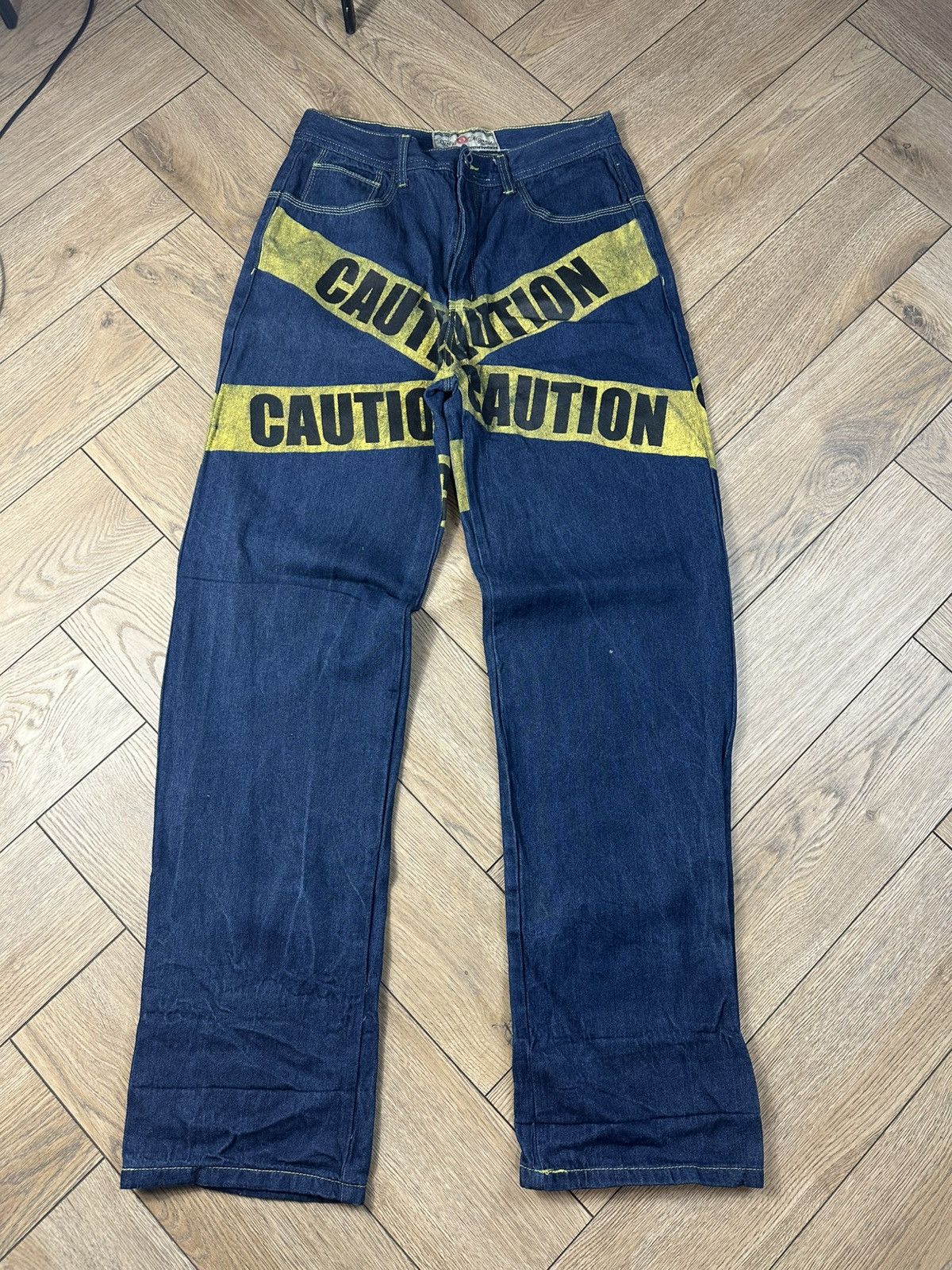 Japanese Brand × Vintage Vintage baggy jeans - Size US 36 / EU 52 - 1 Thumbnail